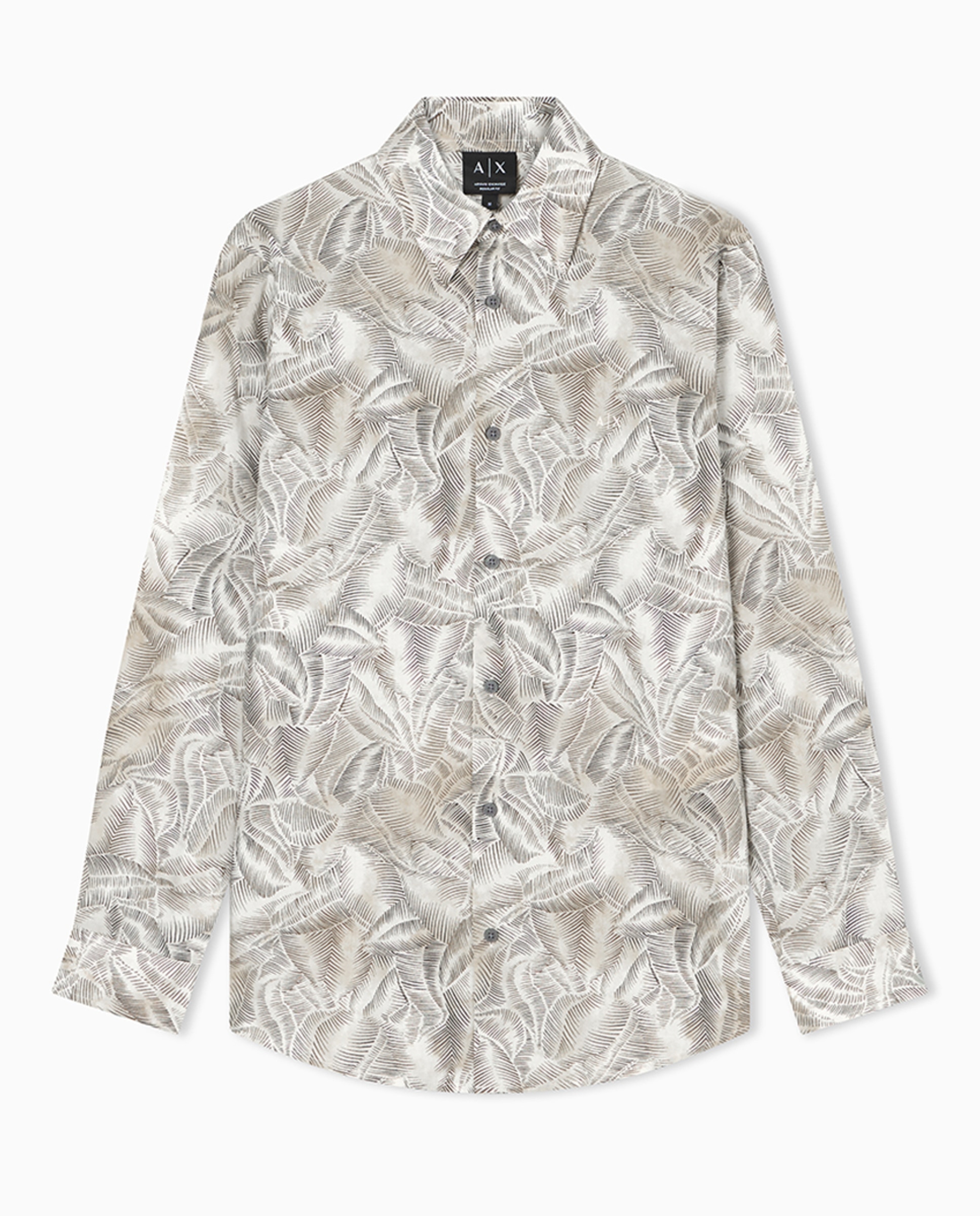 Imagem 0 de Camisa de Algodão Estampado Regular Fit