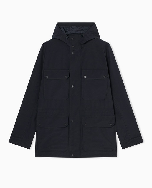 Imagem 0 de Casaco com Capuz e Bolsos Grandes