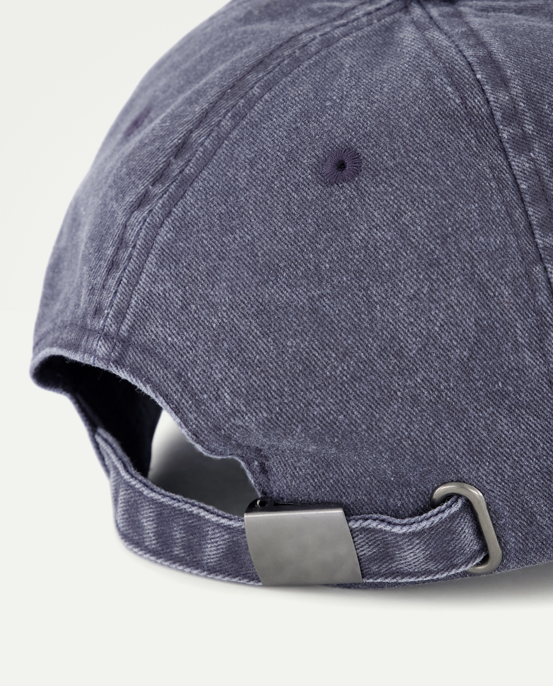 Gorra hombre algodón lavada Azul marino-2