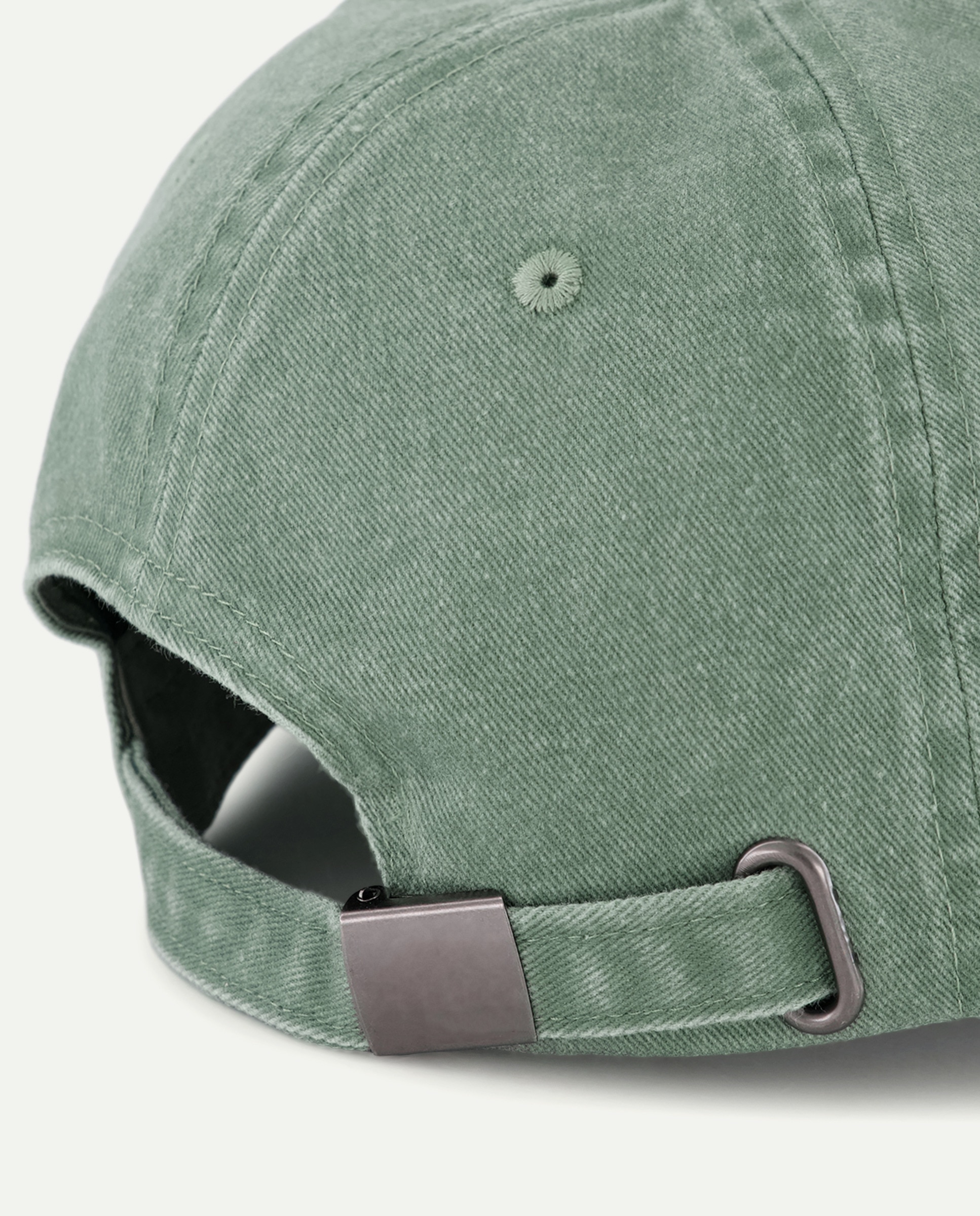 Gorra hombre algodón lavada 582 Verde agua-2