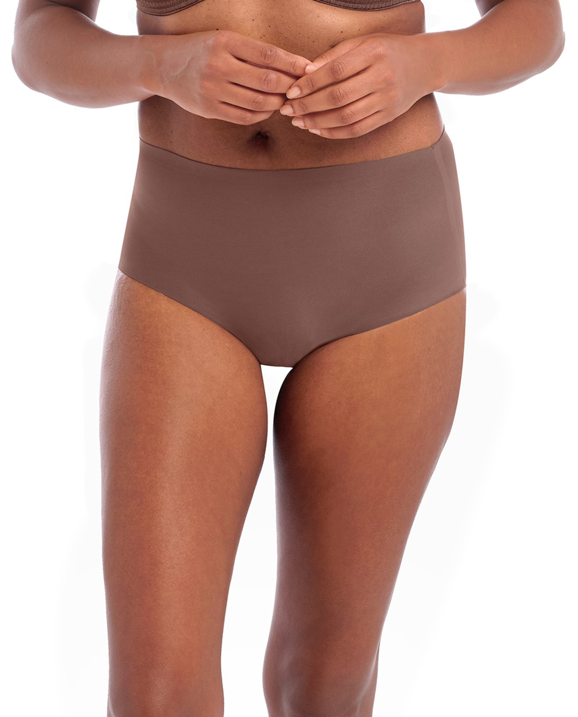 Cueca Tamanho Único Castanho-1