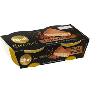 tarta biscuit Gourmet  pack 2 unidades 100 g - Dhul