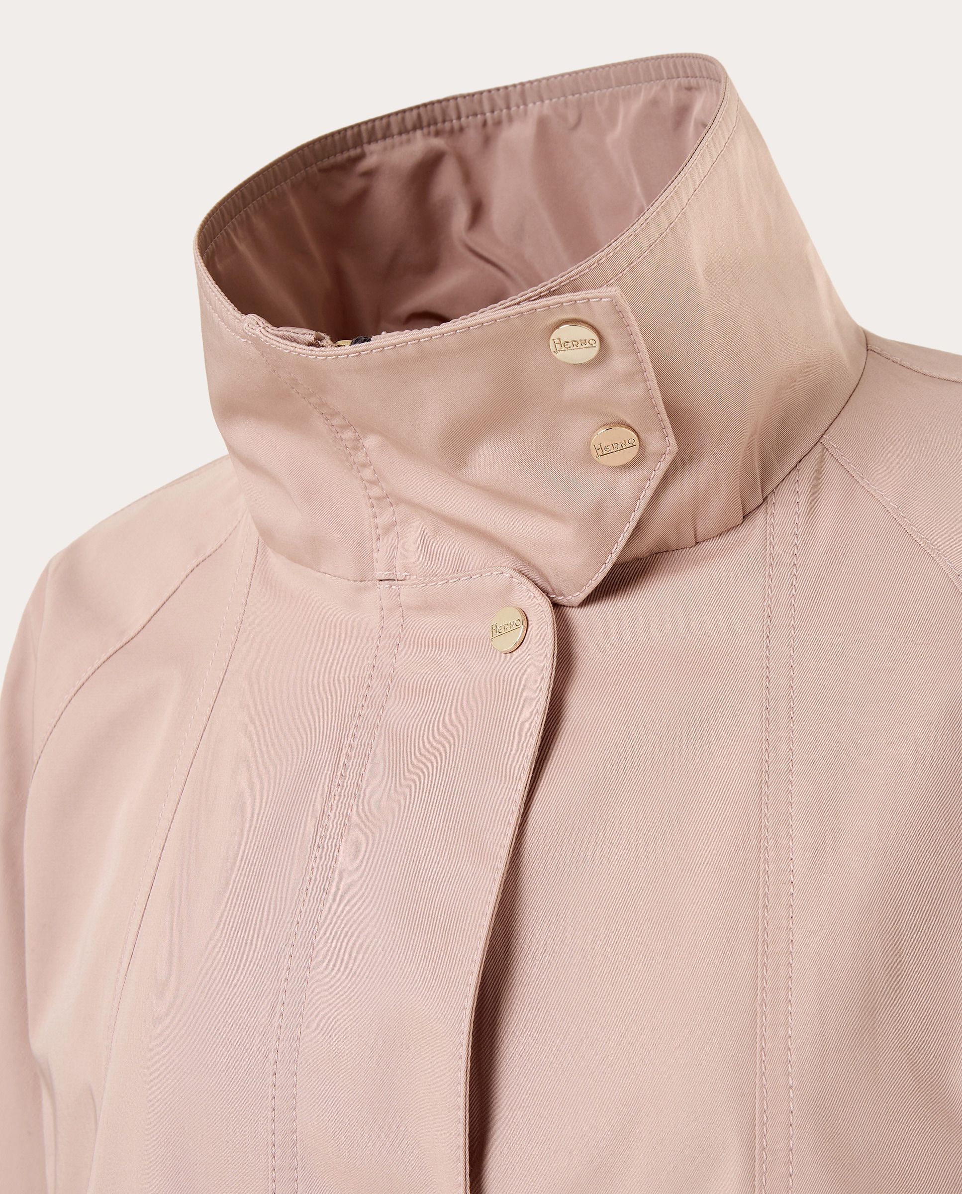 Parka de Algodão Rosa-3