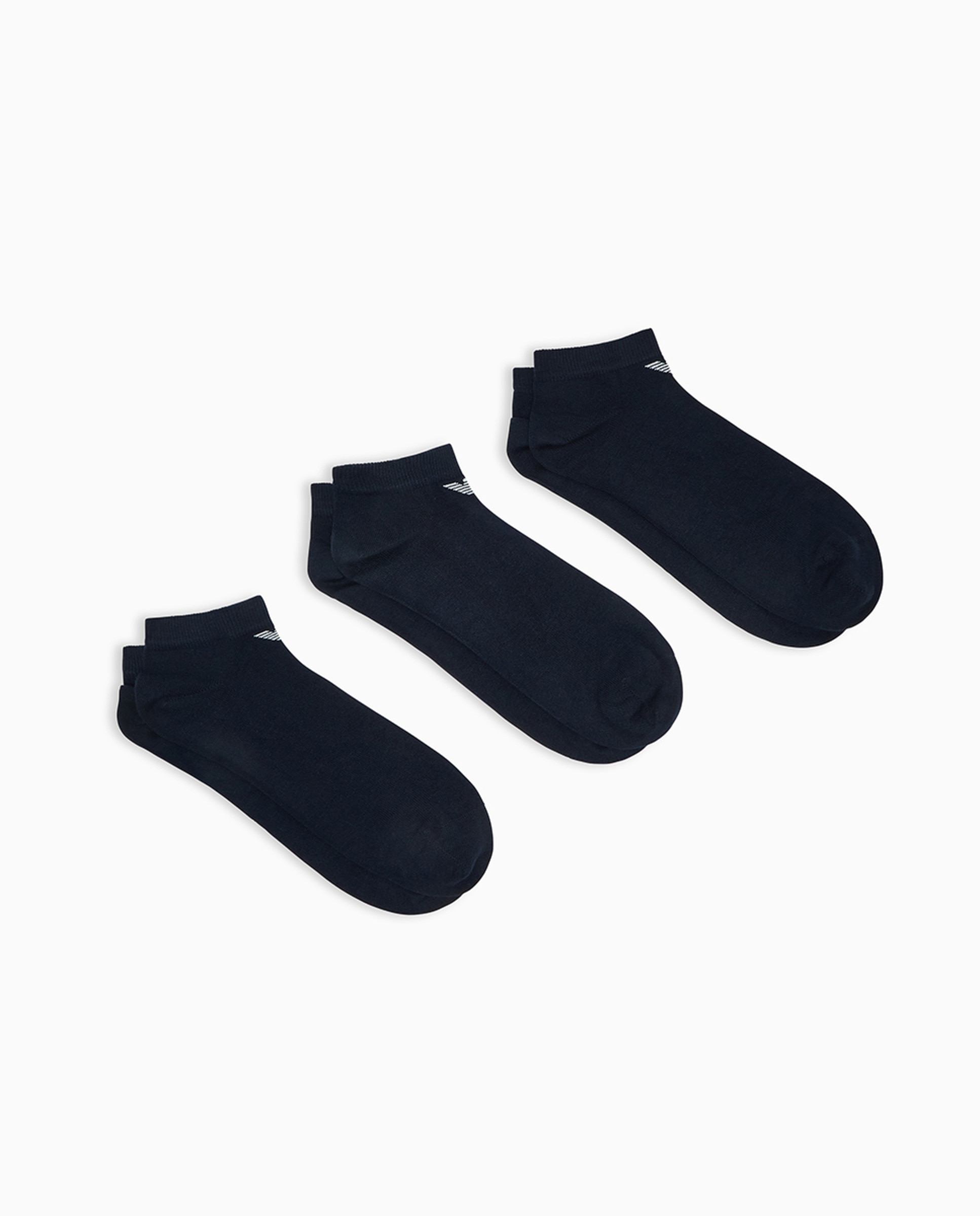 Imagem 0 de Pack de Três Pares de Meias pelo Tornozelo