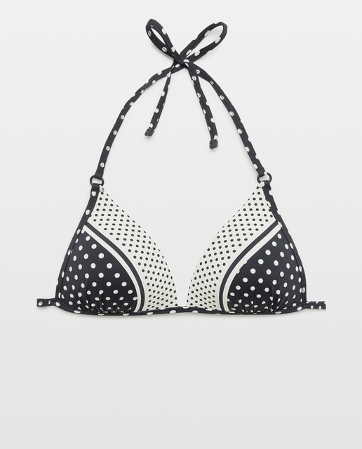Imagem 0 de Biquíni Triangular Push-Up Fixo às Bolinhas com Copa B