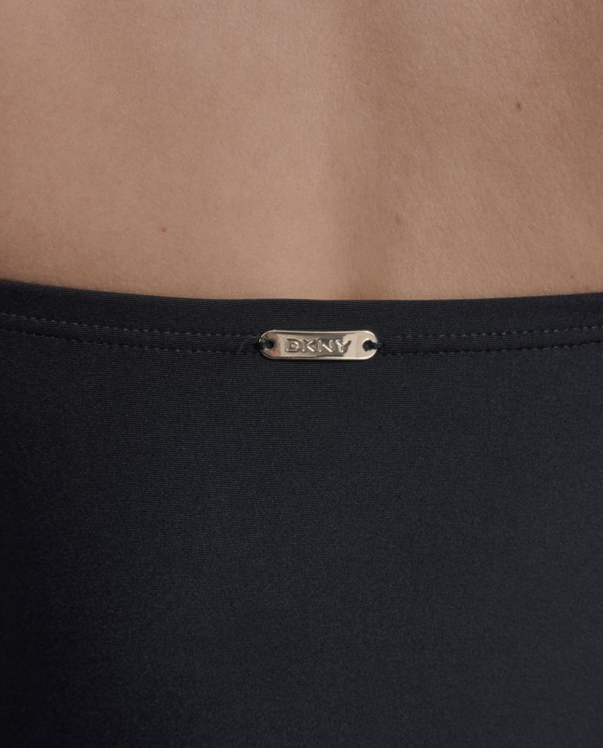 Fato de banho com decote bandeau Preto-12