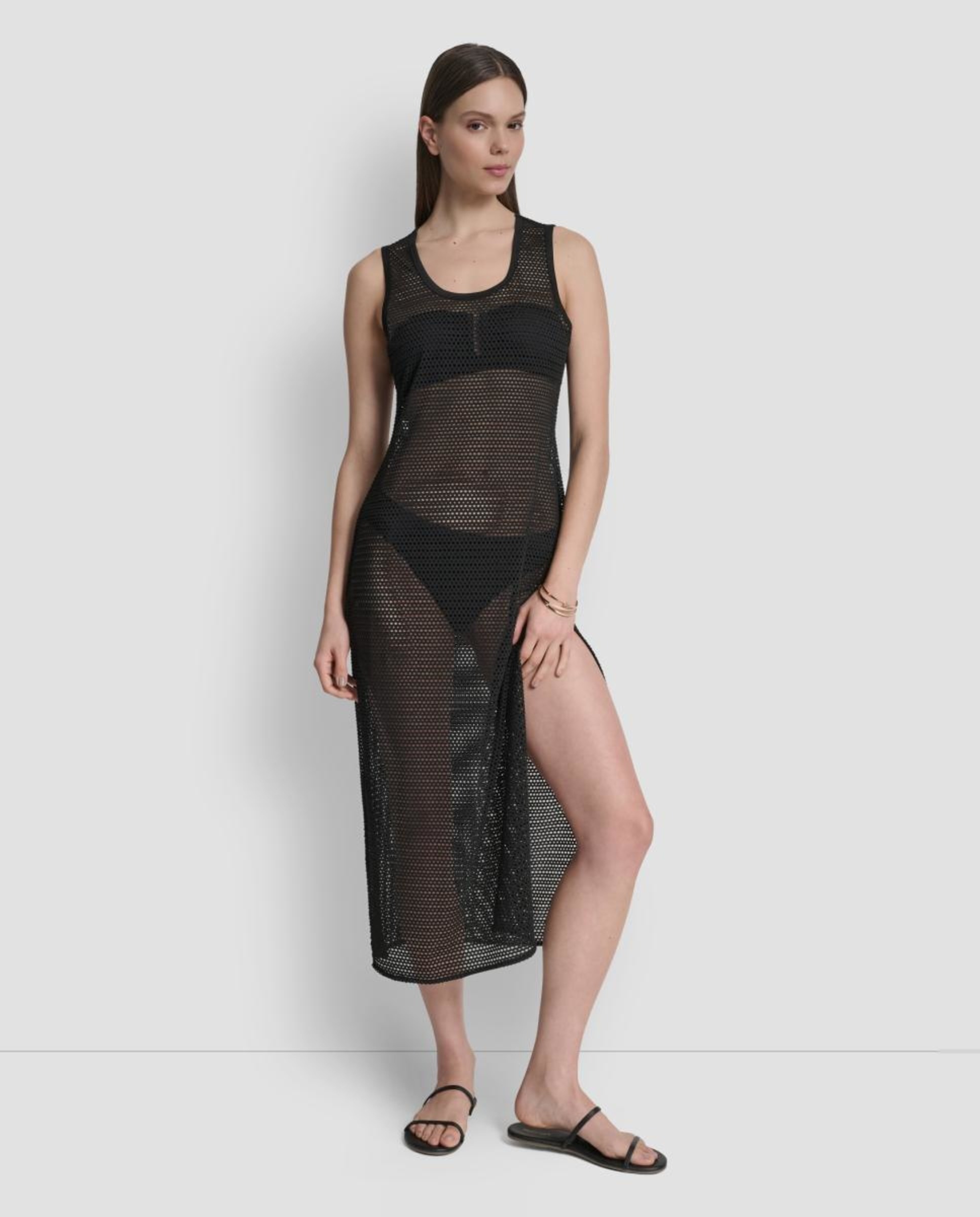 Imagem 0 de Vestido de Crochet Maxi