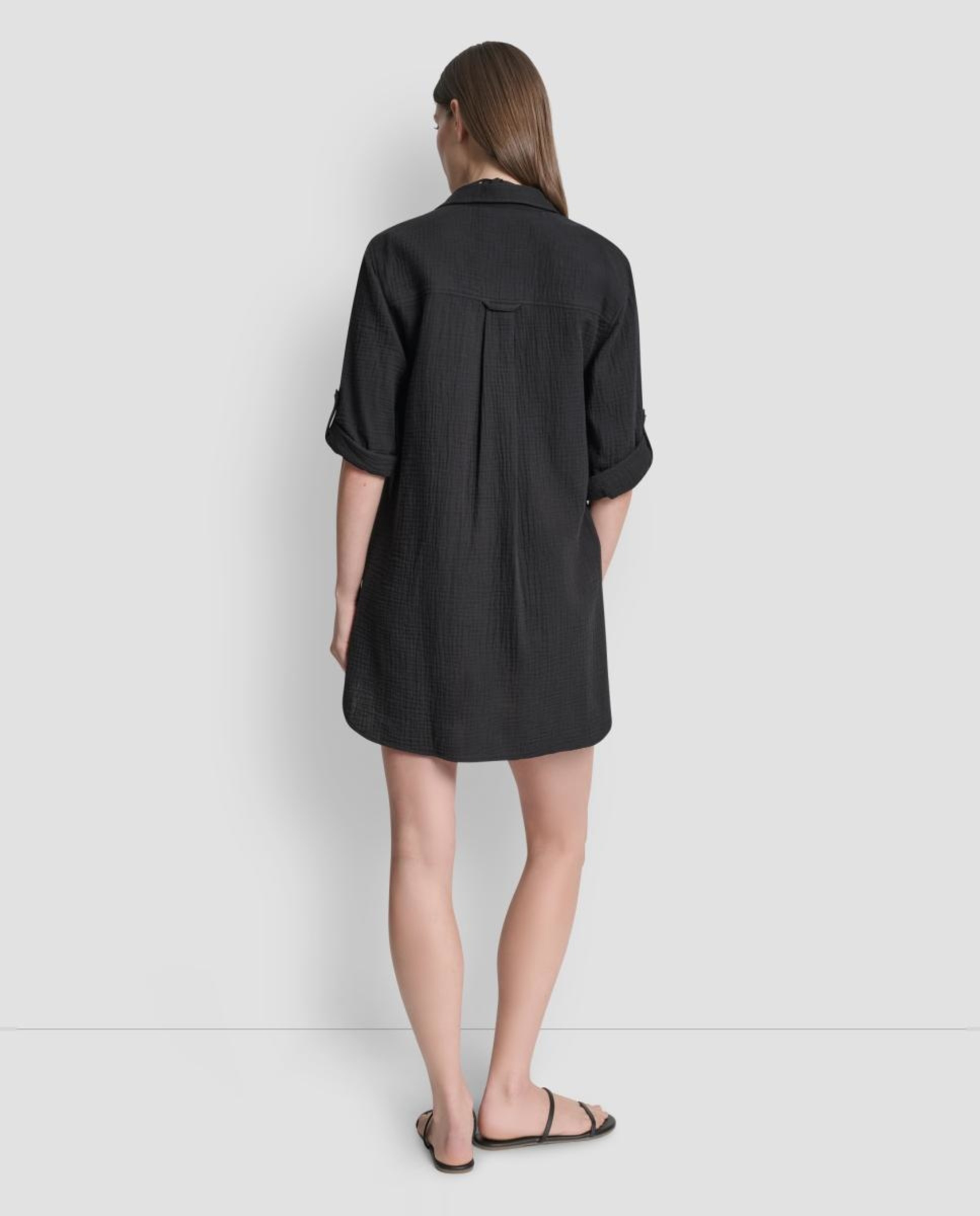 Vestido de Praia Preto-4