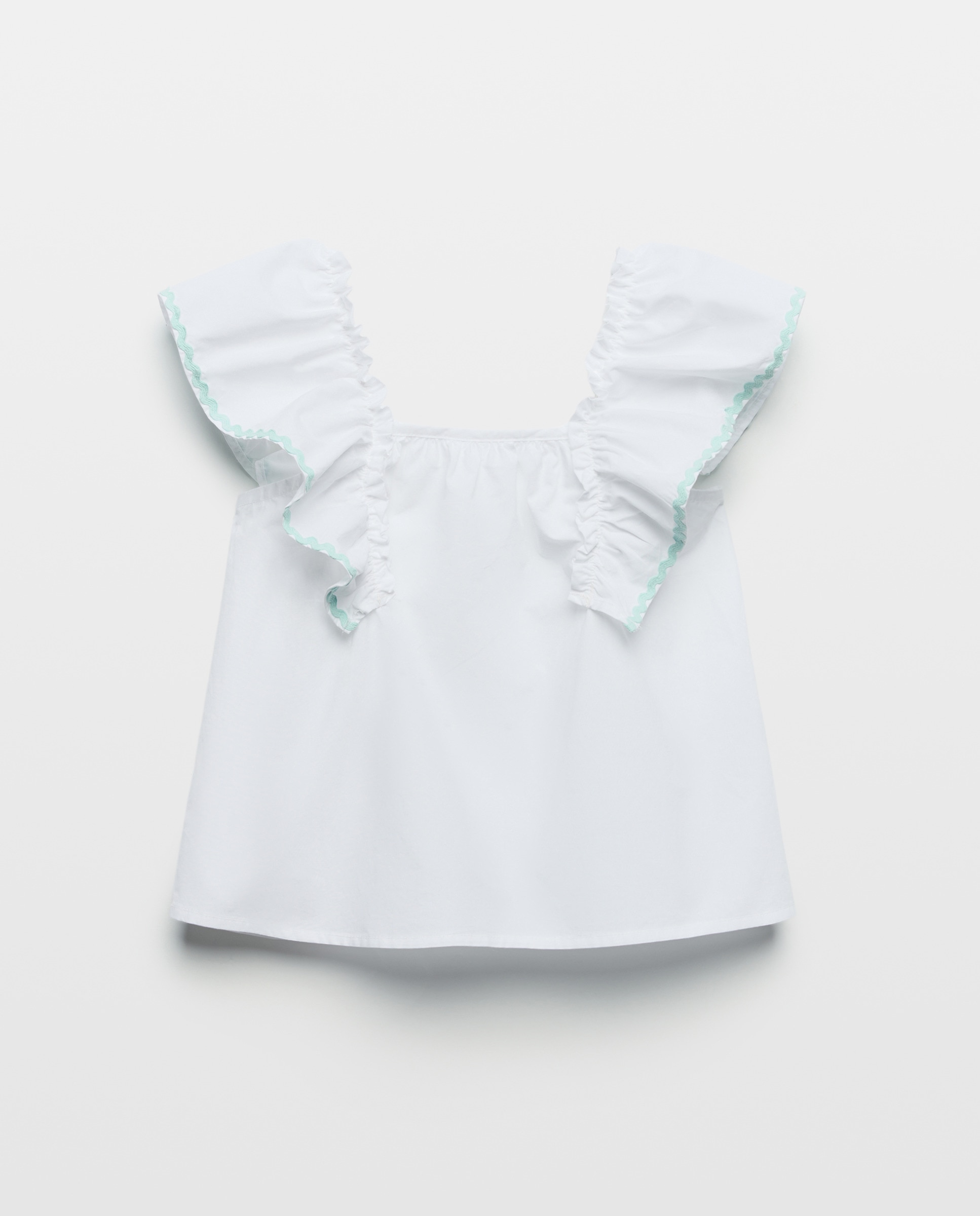 Imagem 0 de Blusa com Folho e Alças Largas