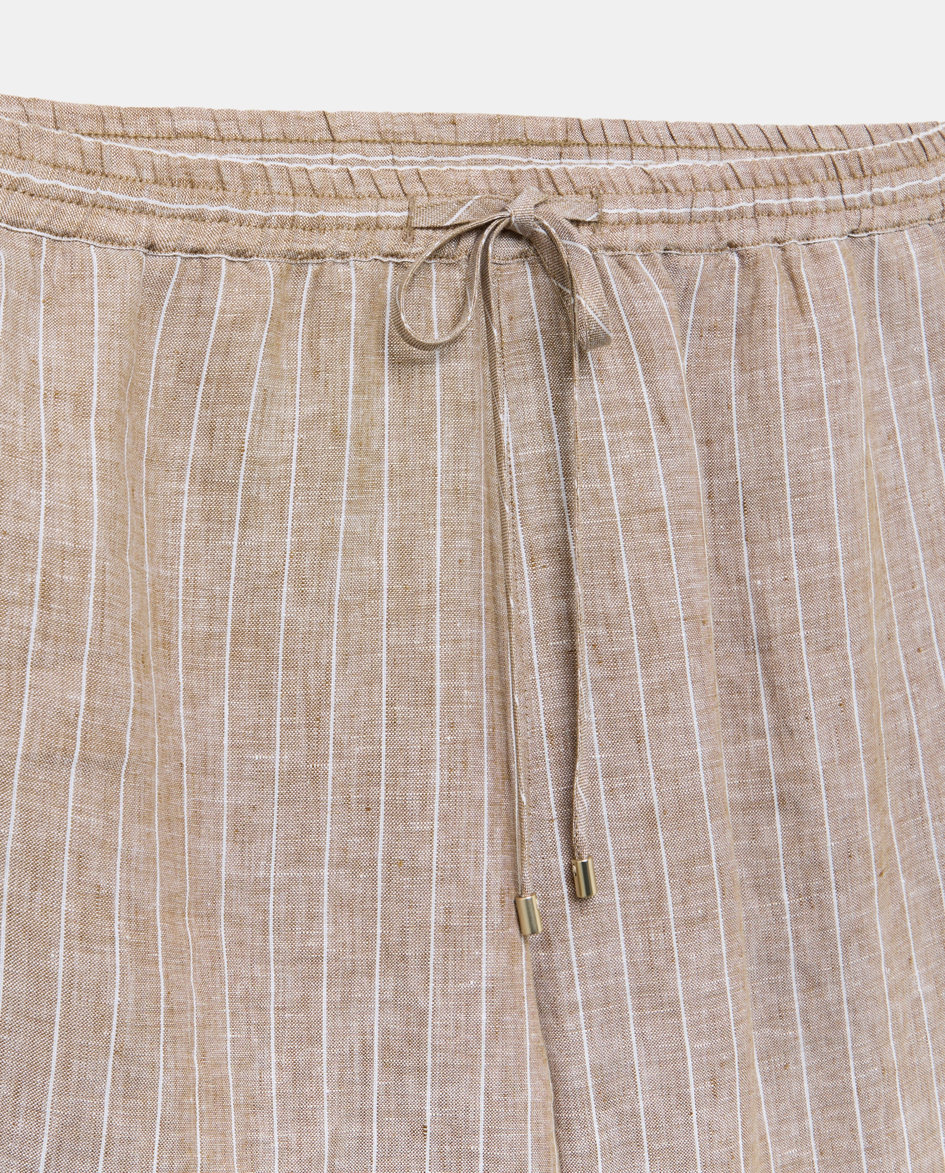 Joggers Lisas de Linho Verde-5
