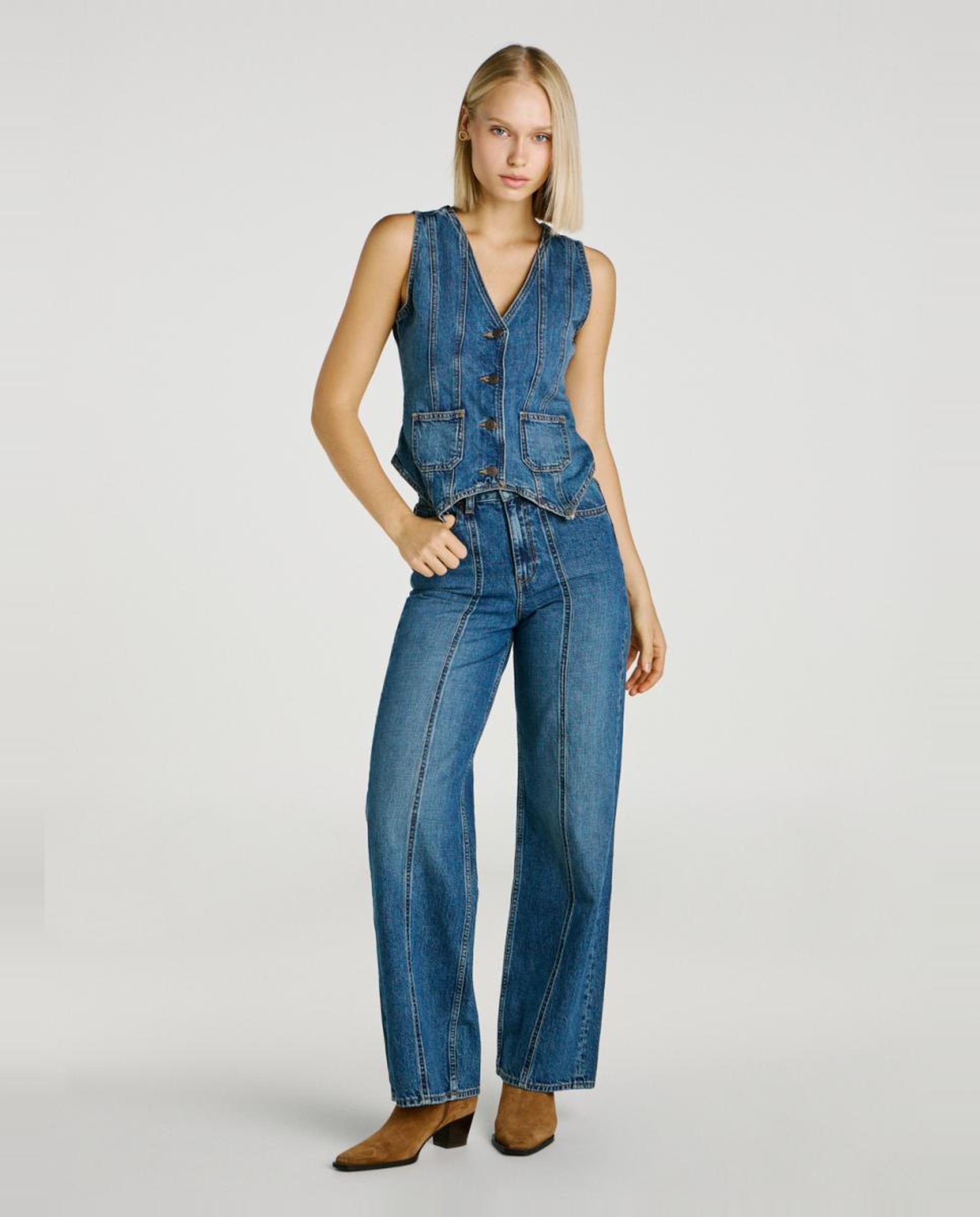 Jeans Tokyo Wide Leg Azul-11