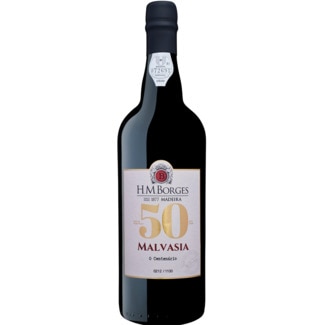Vinho da Madeira Malvasia 50 anos garrafa 75 cl - H.m.borges