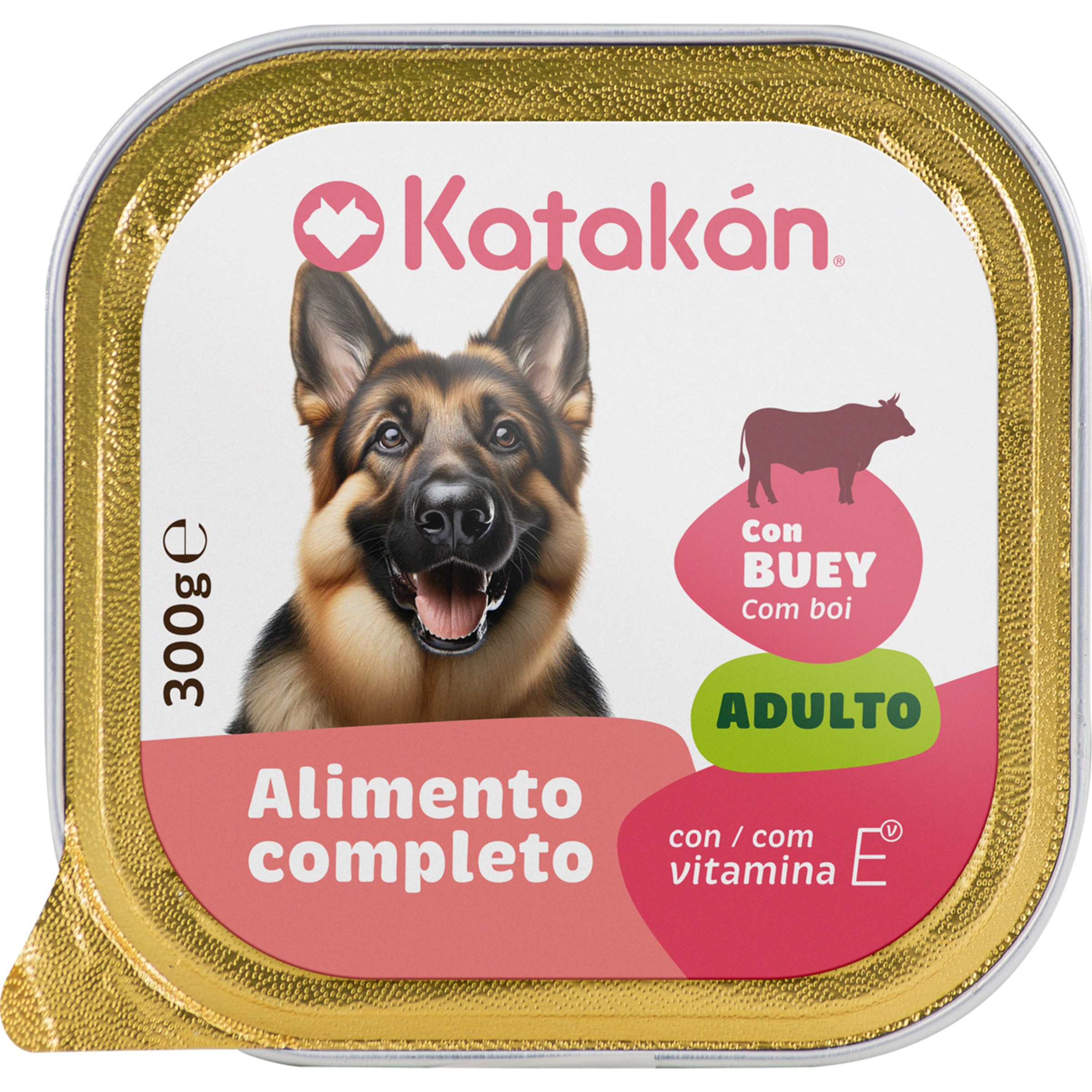 Comida Húmida para Cão de Boi embalagem 300 g