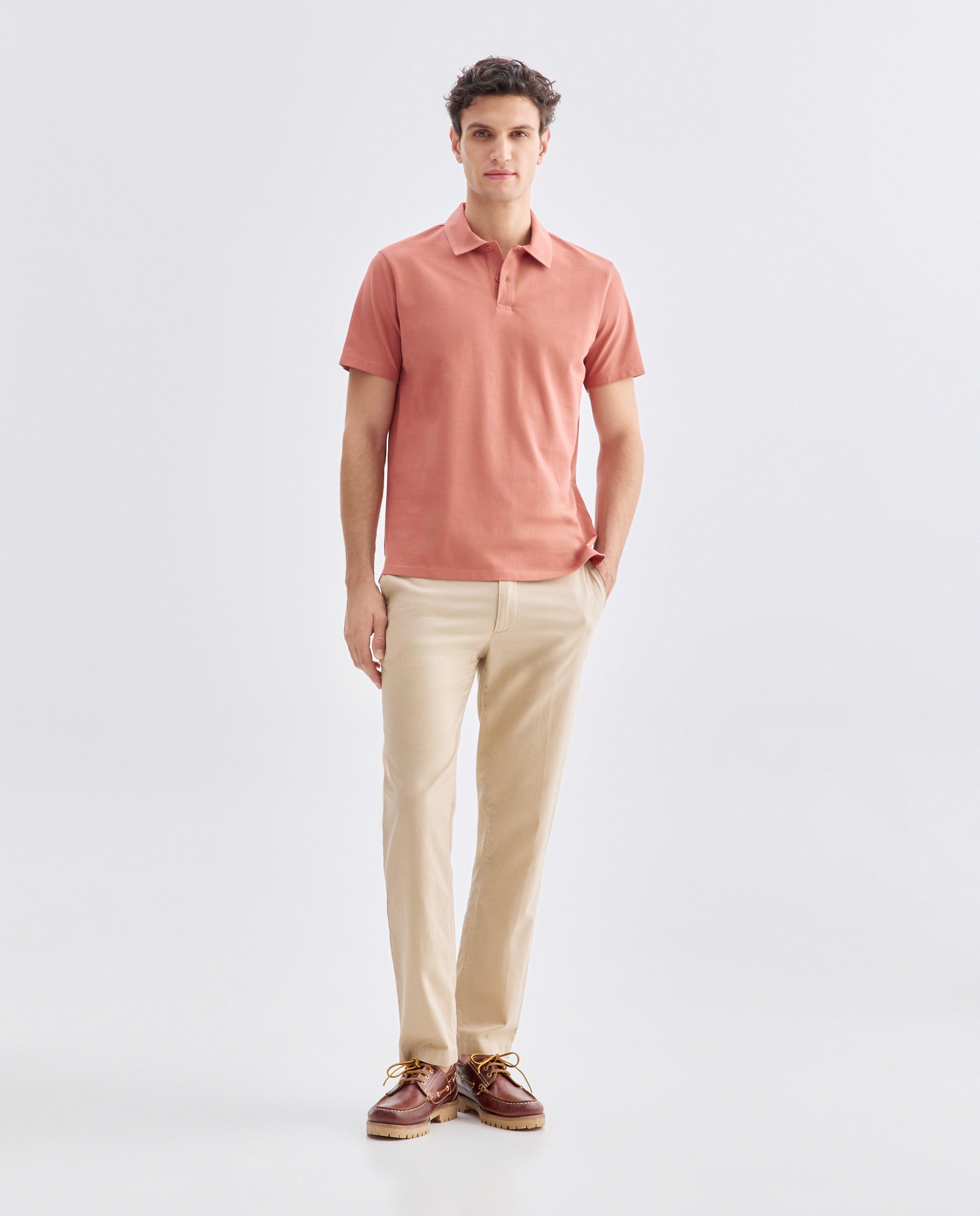 Imagen 0 de Pantalón hombre chino con lino