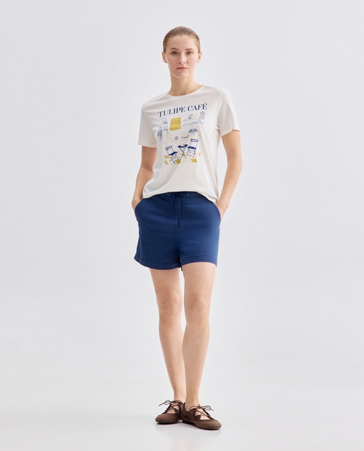 Imagen 0 de Short de mujer corto con goma elástica