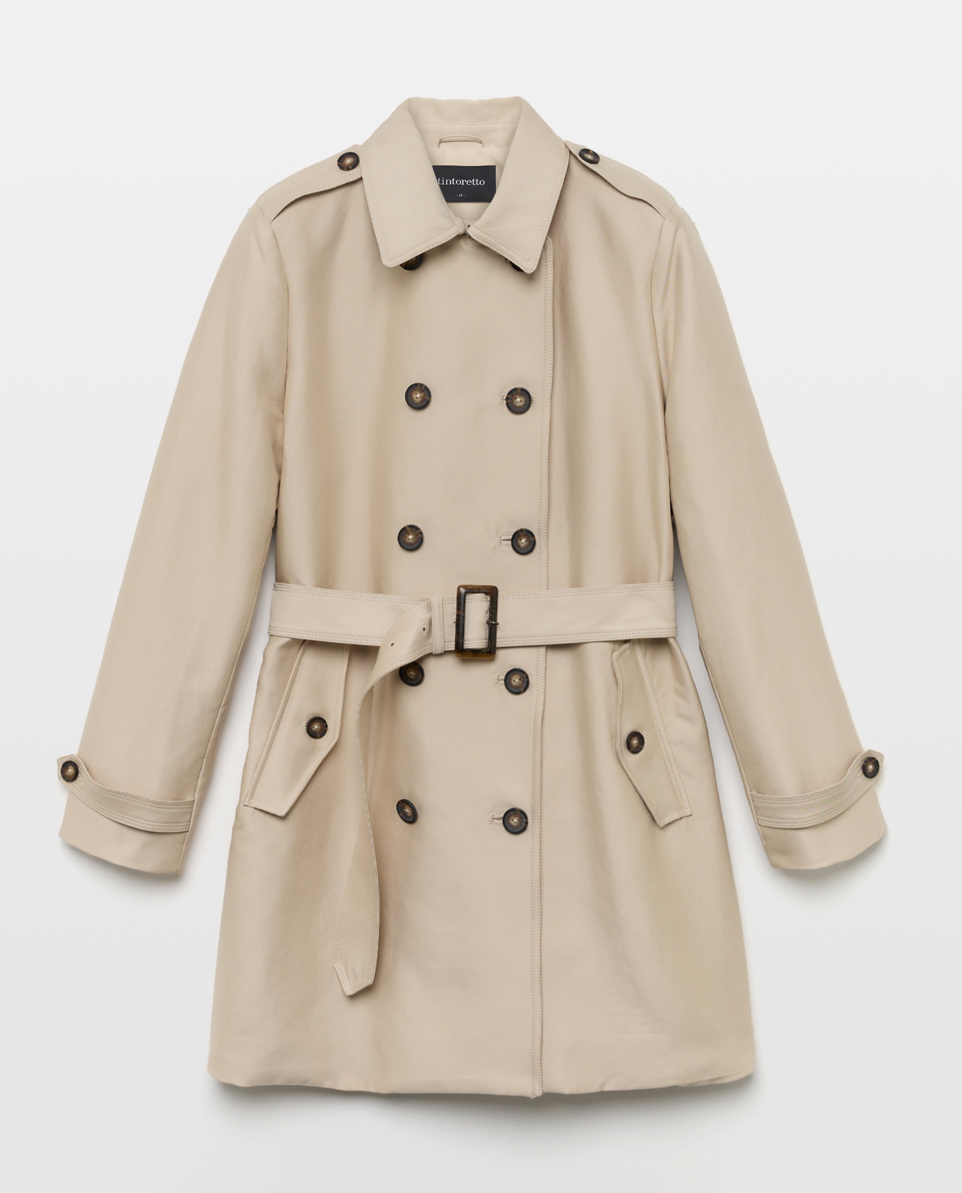 Canadiana Clássica com Cinto Bege-6