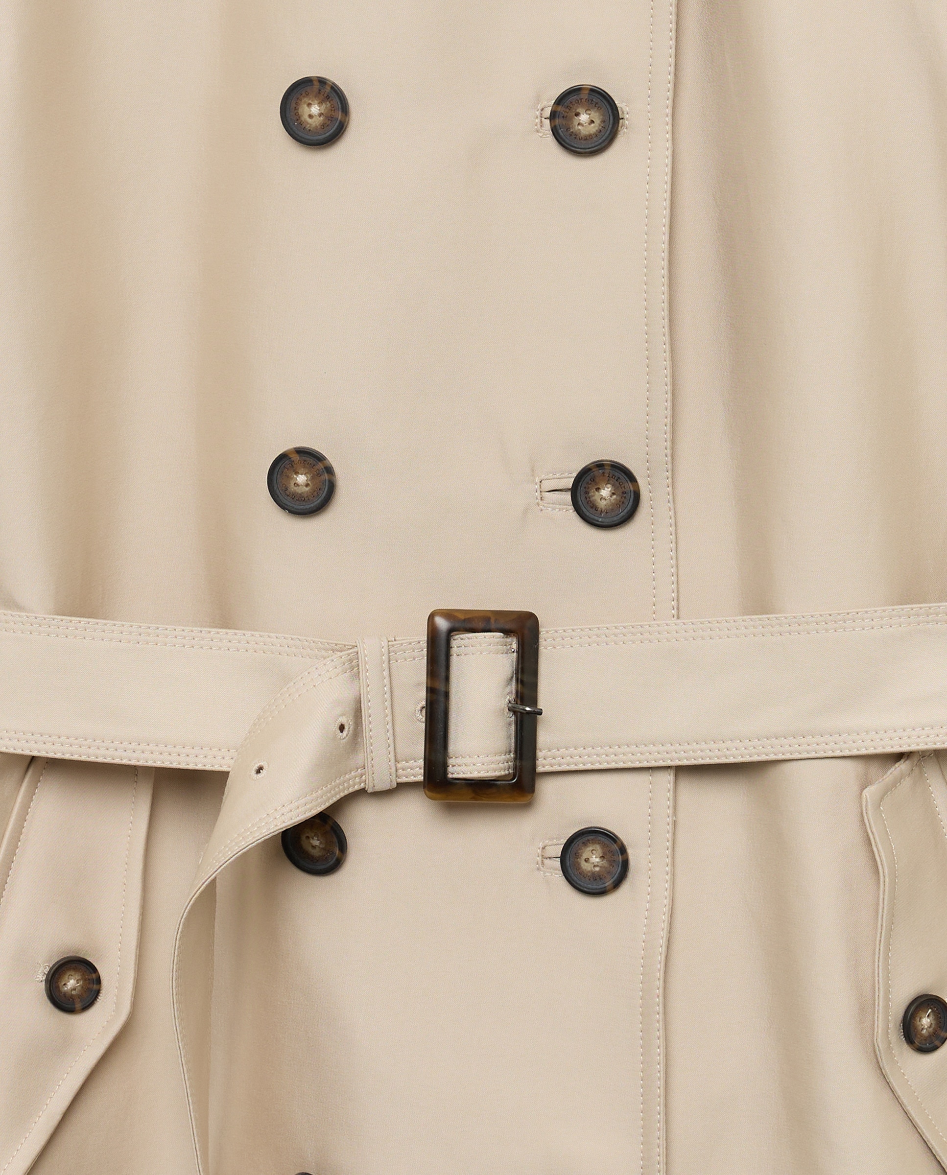 Canadiana Clássica com Cinto Bege-7