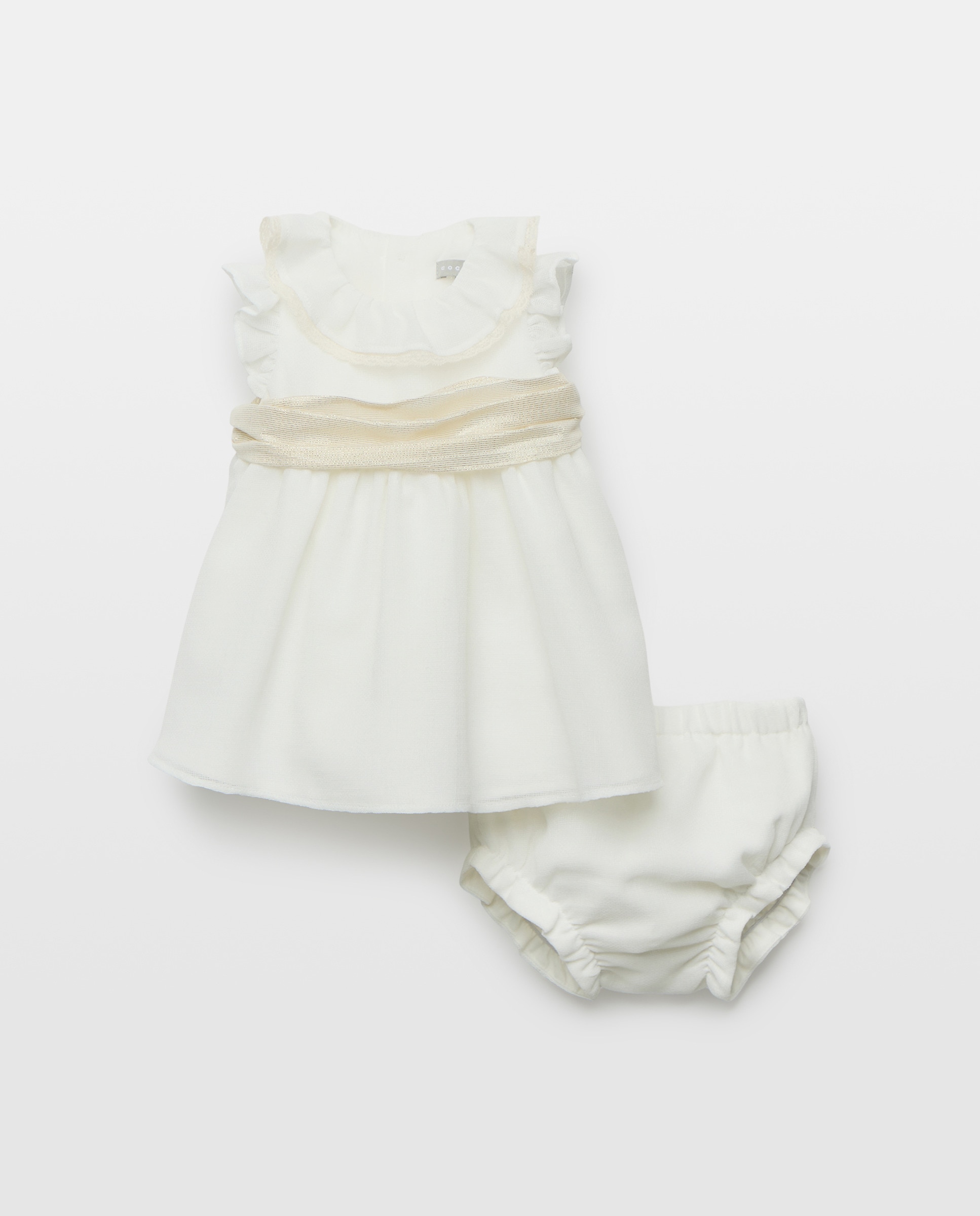 Imagem 0 de Vestido de Bebé com Estrutura e Faixa