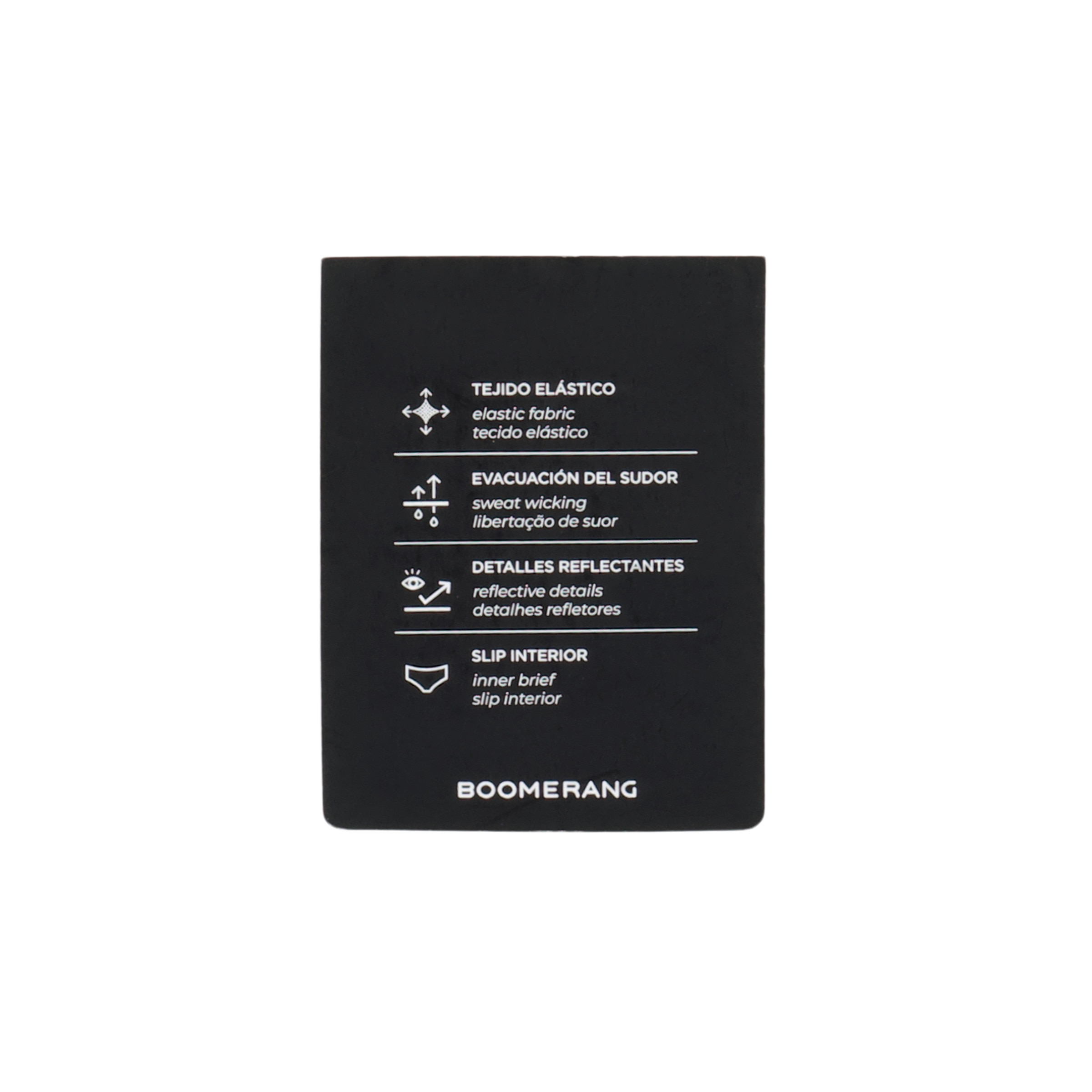 Calções de 5" de Running de Homem Preto-6