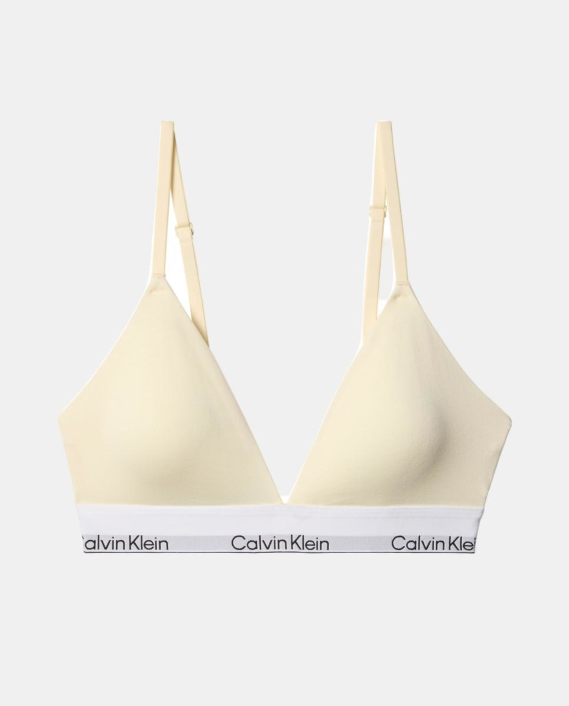 Soutien Triangular Cotton Modal Amarelo-4