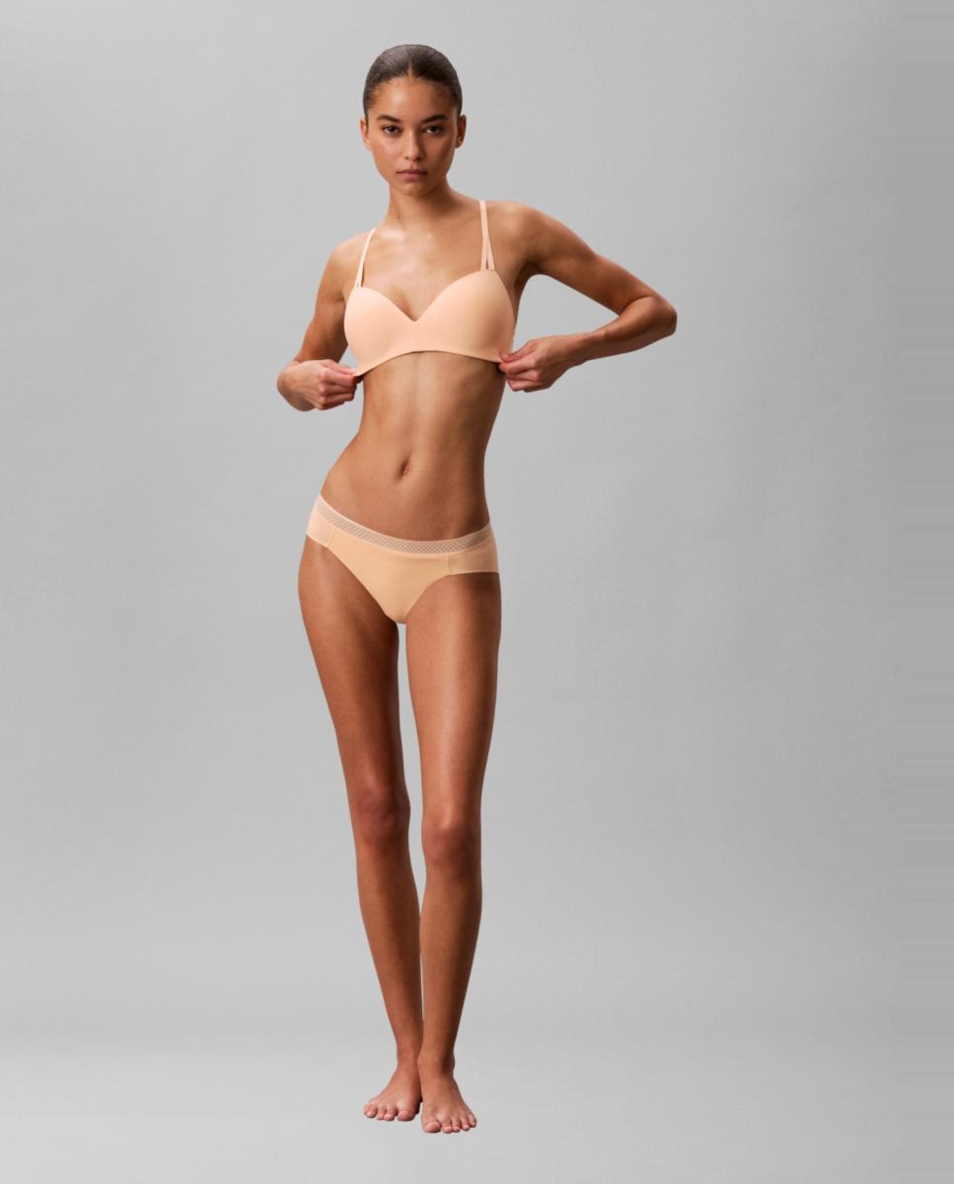 Soutien de Copa Moldada sem Aro Seductive Comfort Light Laranja-5