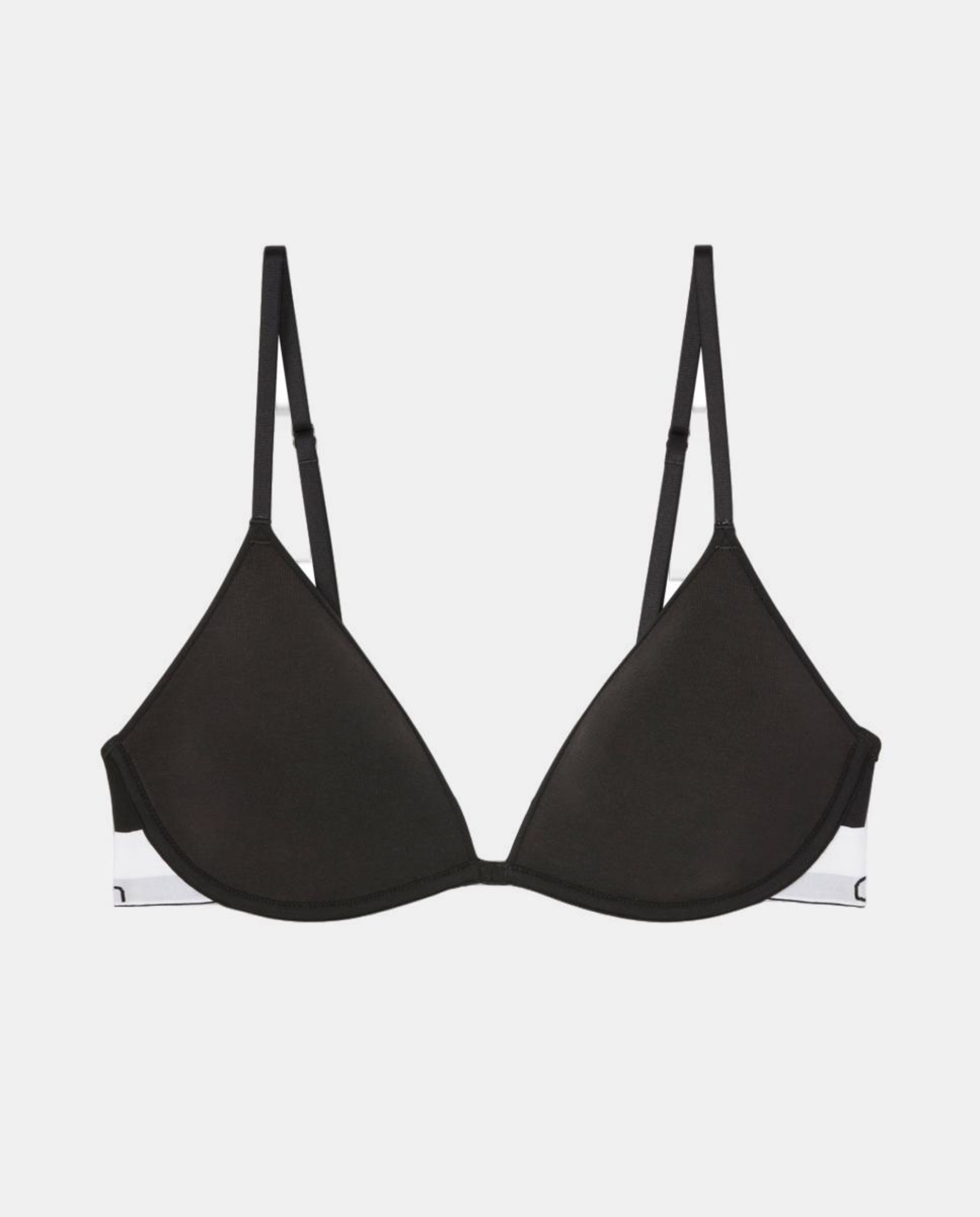 Soutien Decotado de Copa Moldada Icon Cotton Modal Preto-4