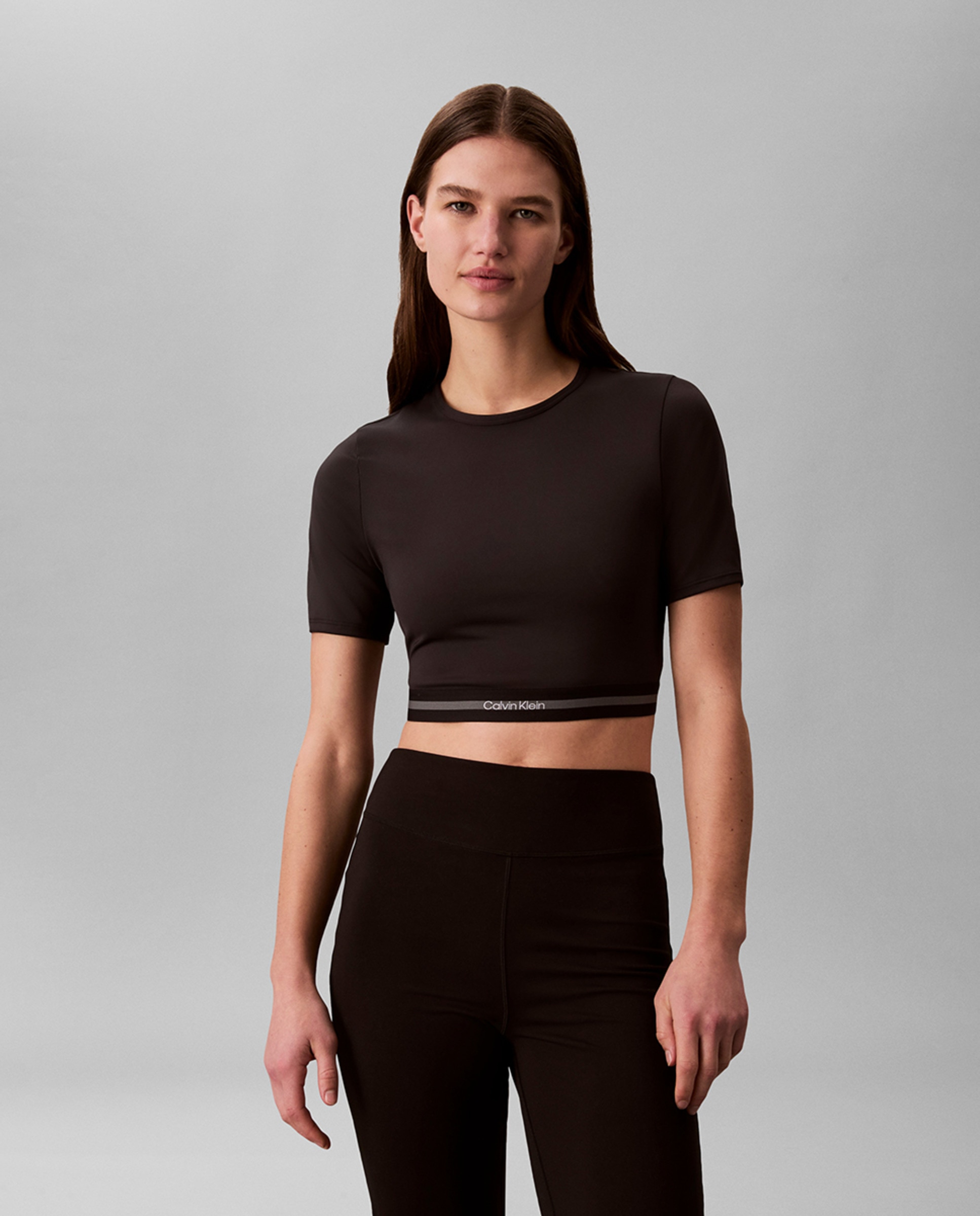 Imagem 0 de T-shirt Cropped de Manga Curta Icon Sport