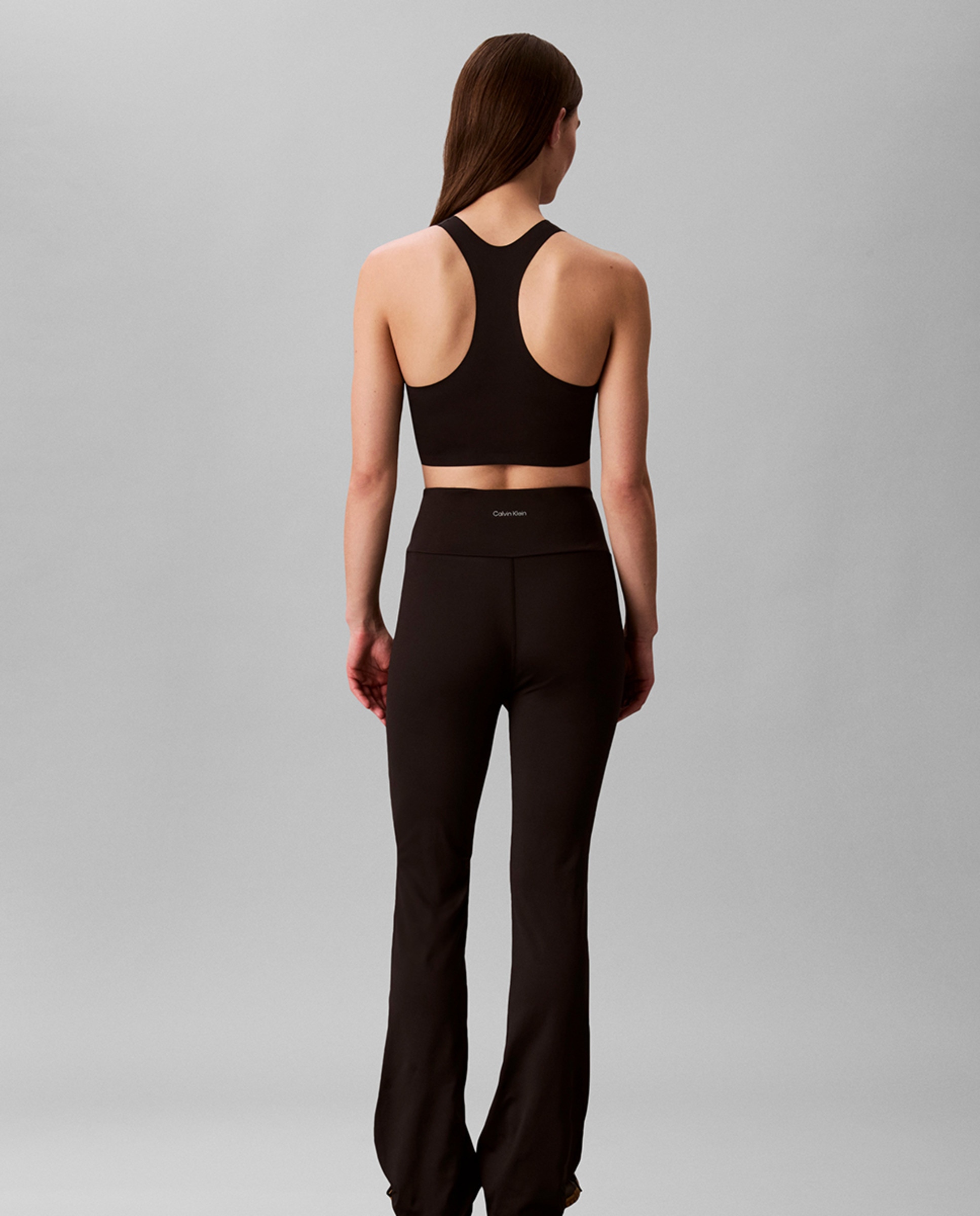 Leggings Desportivas à Boca de Sino Icon Sport Preto-3