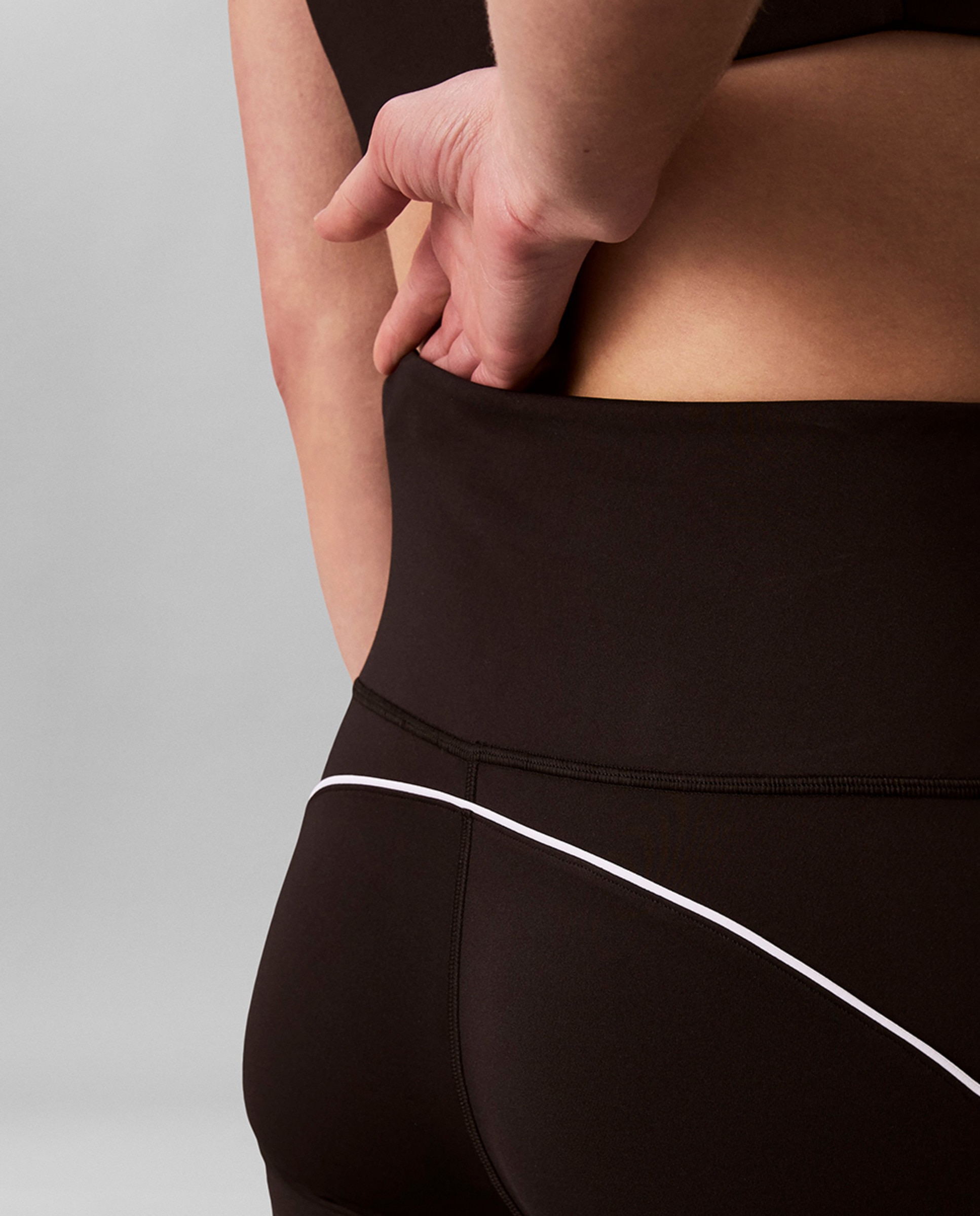 Leggings Desportivas Lisas Seasonal Fashion Preto-4