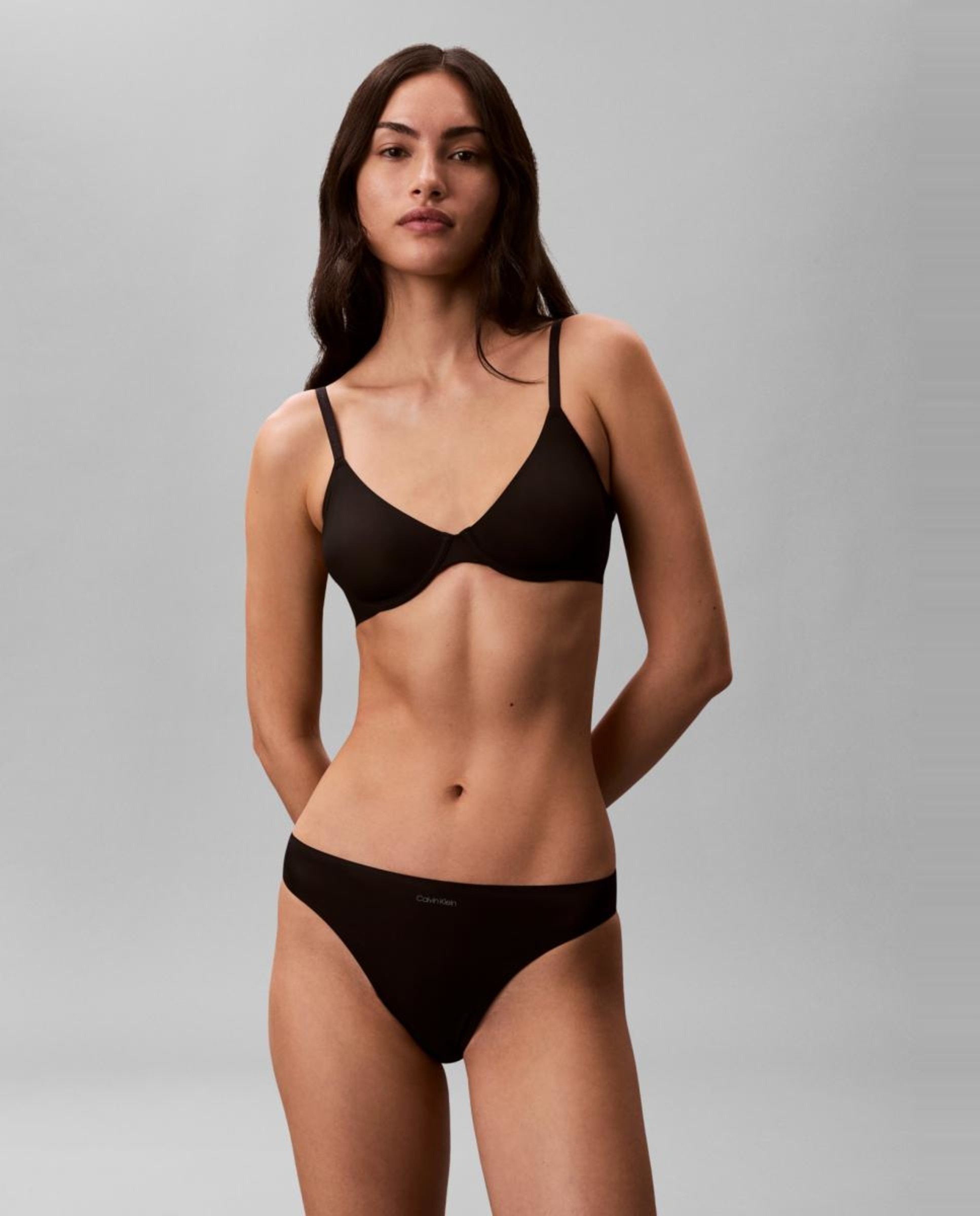 Soutien com Aro sem Copa Moldada Perfectly Fit Ultralight Preto-3
