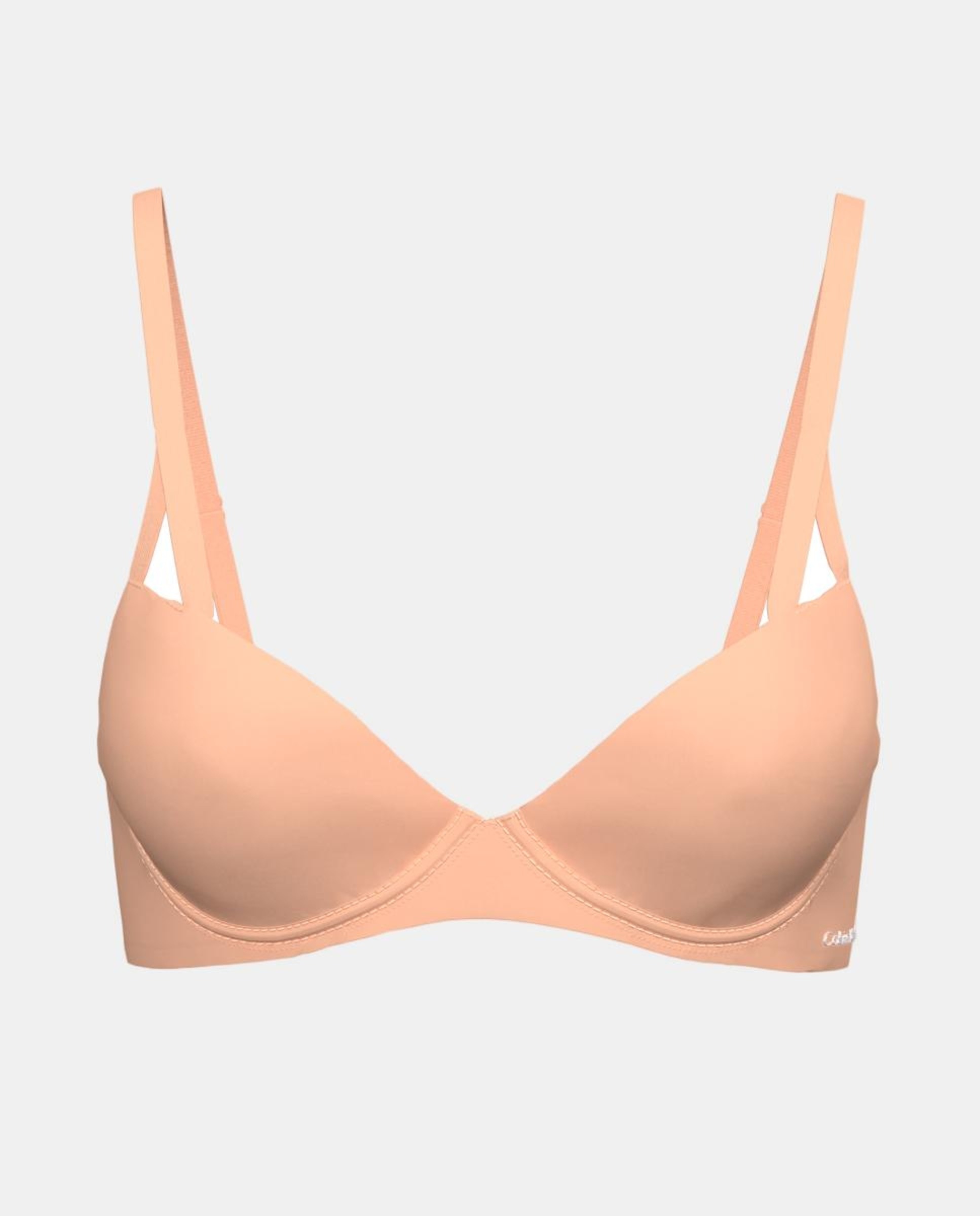 Soutien com Aro e Copa Moldada Seductive Comfort Light Laranja-4