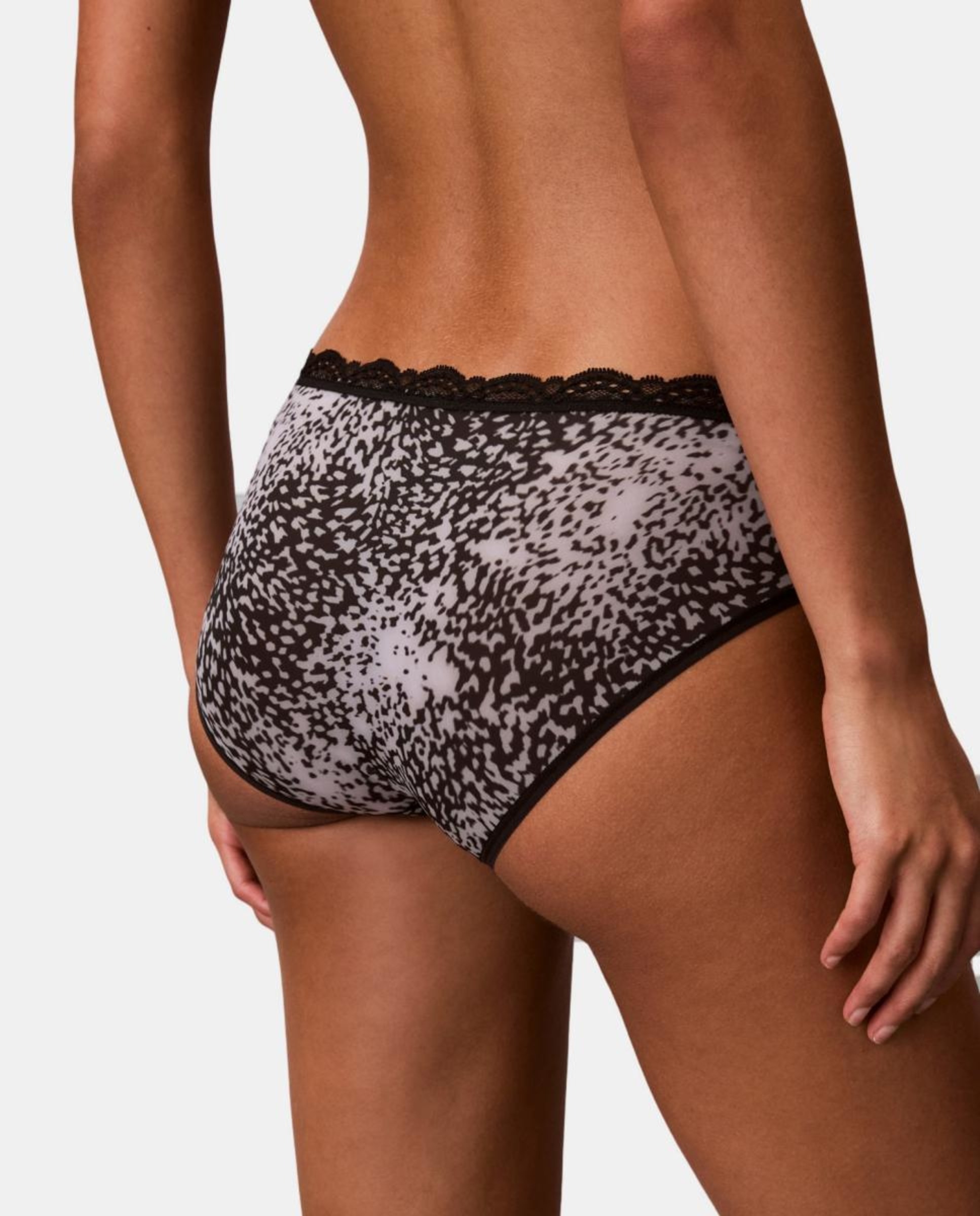 Cueca Hipster Micro Stretch W Lace Preto-3