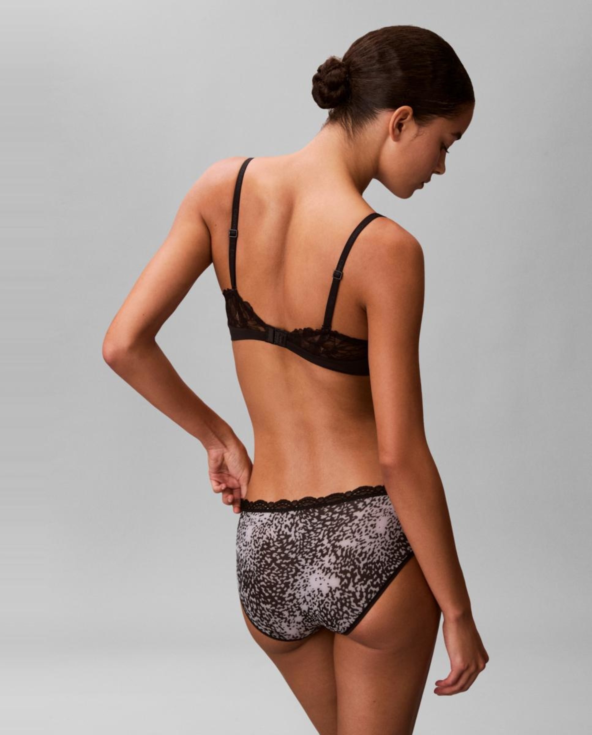 Cueca Hipster Micro Stretch W Lace Preto-2