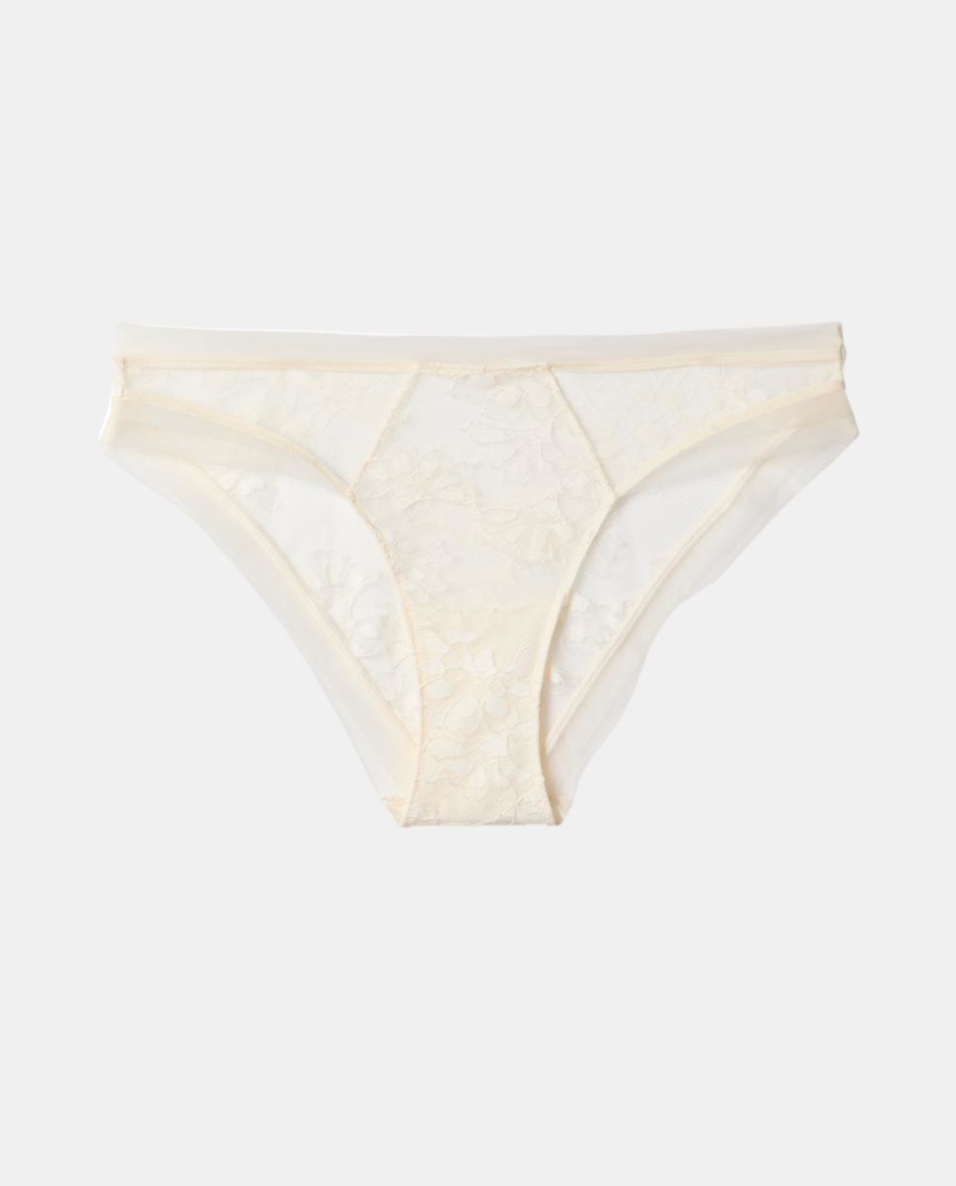 Cueca com Renda CK Black Bridal Branco-4