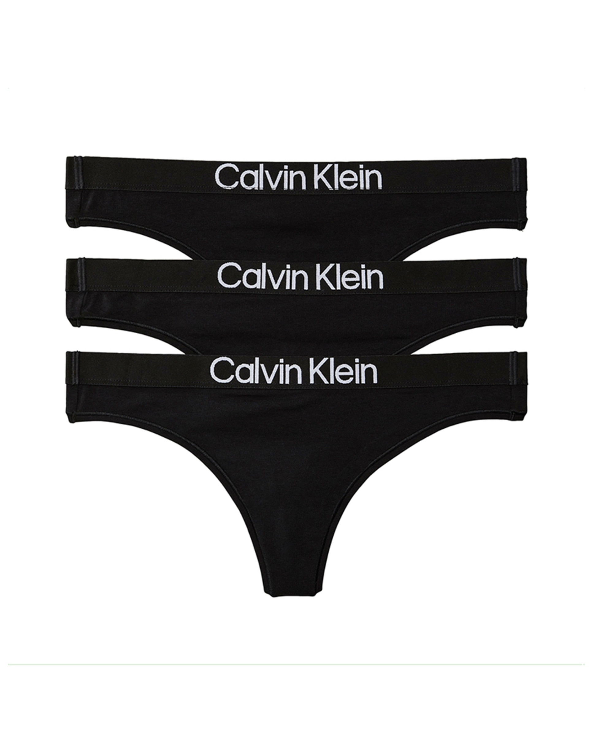 Pack de 3 Tangas Extra Soft Cotton Stretch Preto-6