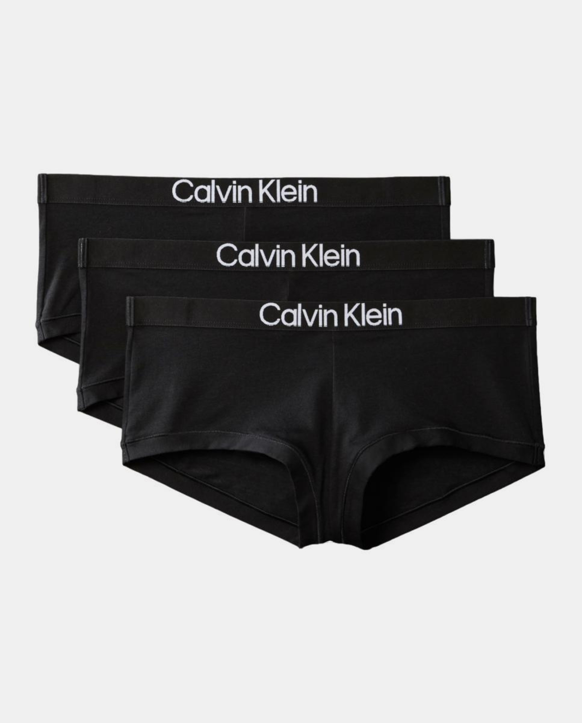 Pack de 3 Boxers Boyshort Extra Soft Cotton Stretch Preto-5