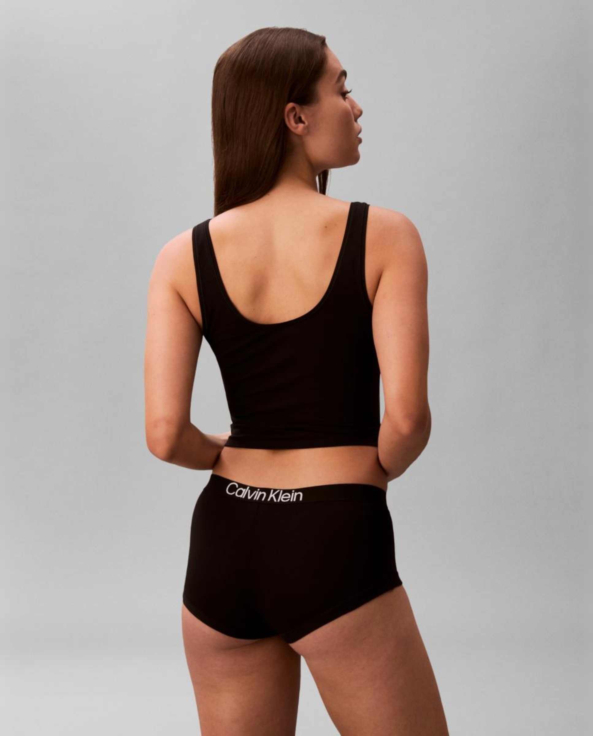 Pack de 3 Boxers Boyshort Extra Soft Cotton Stretch Preto-3