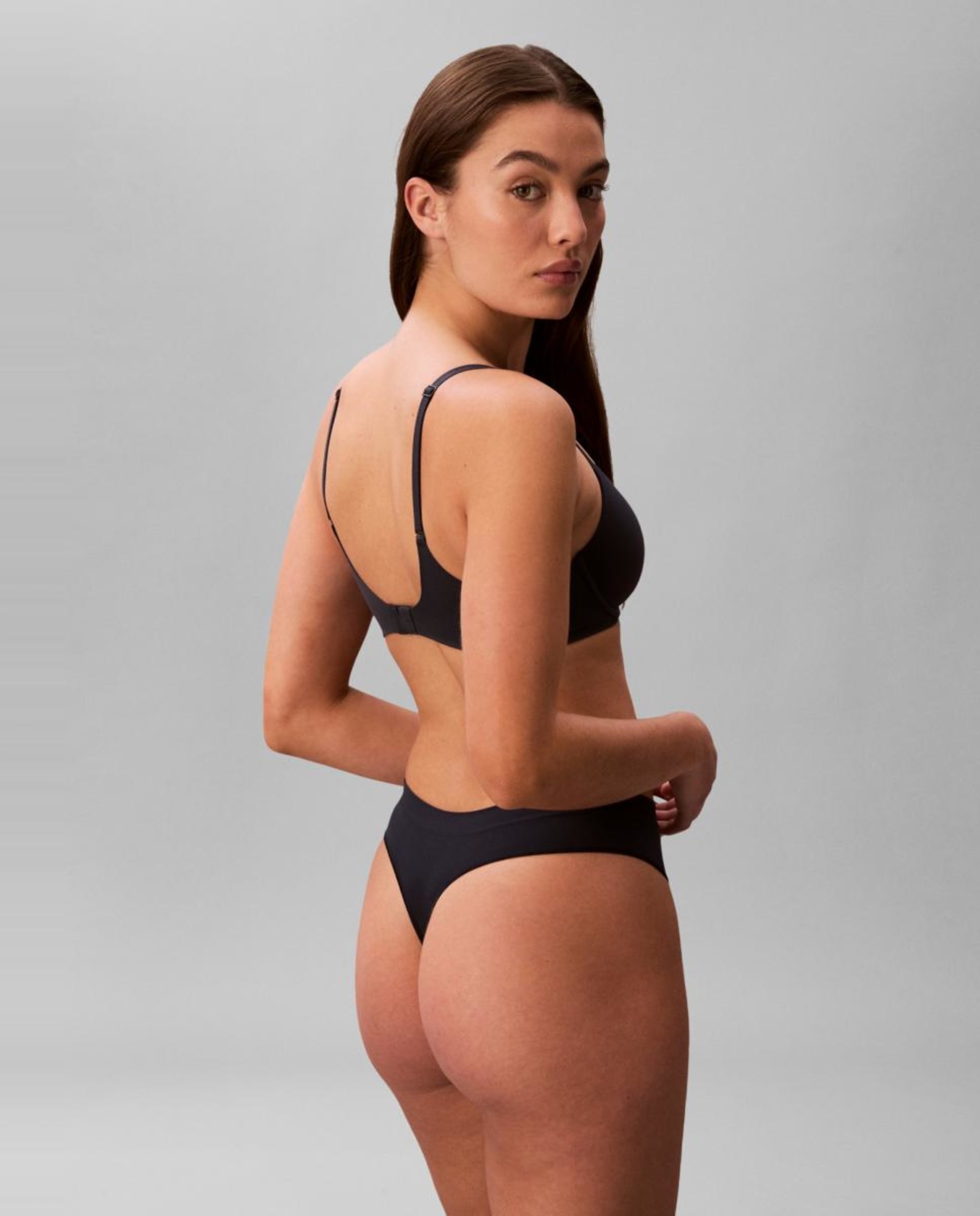 Pack de 3 Tangas Bonded Flex Seamless Preto-2