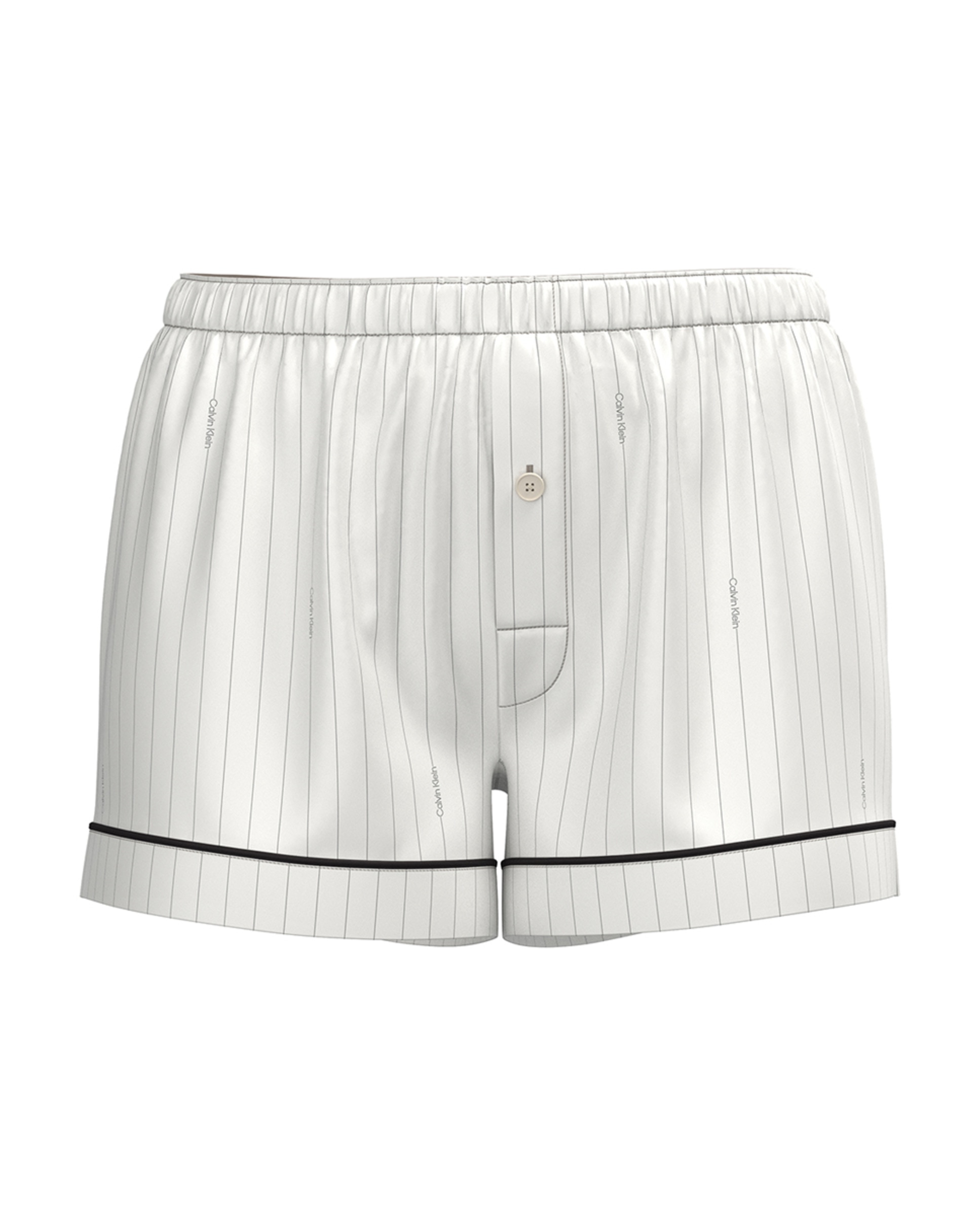 Calções de Pijama Satin Sheen Branco-8