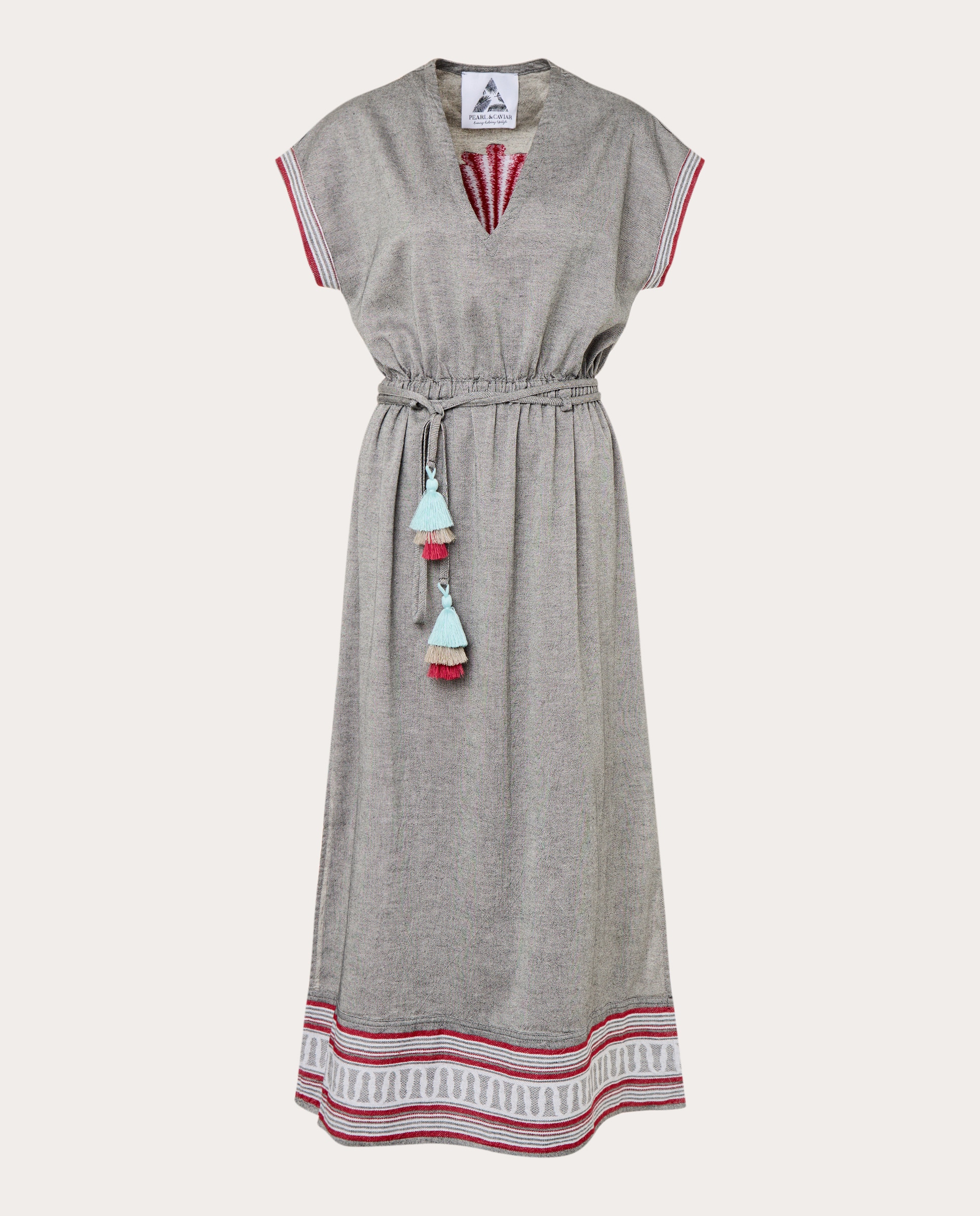 Imagem 0 de Vestido comprido de algodão