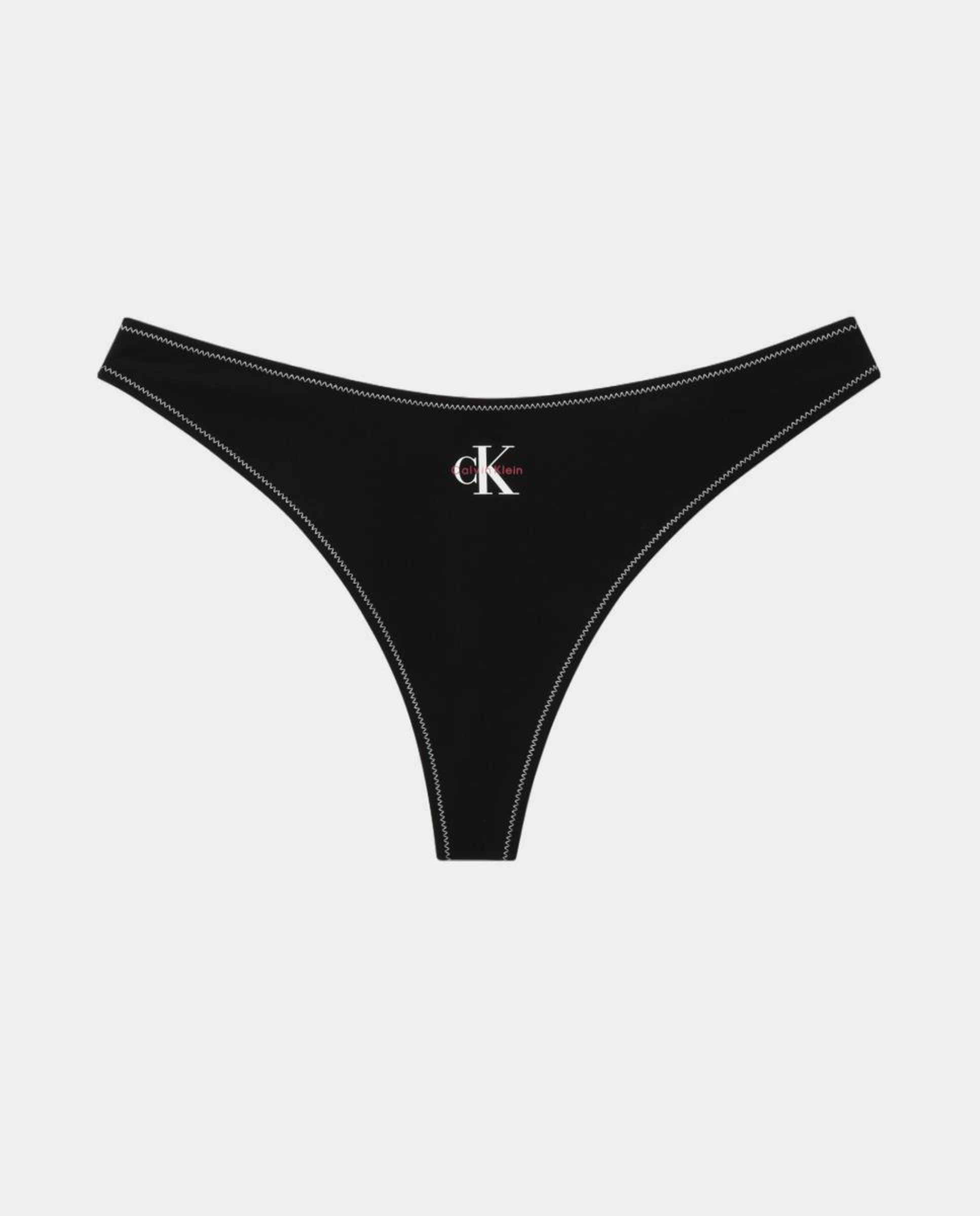 Parte de Baixo de Biquíni Tipo Tanga Preto-6