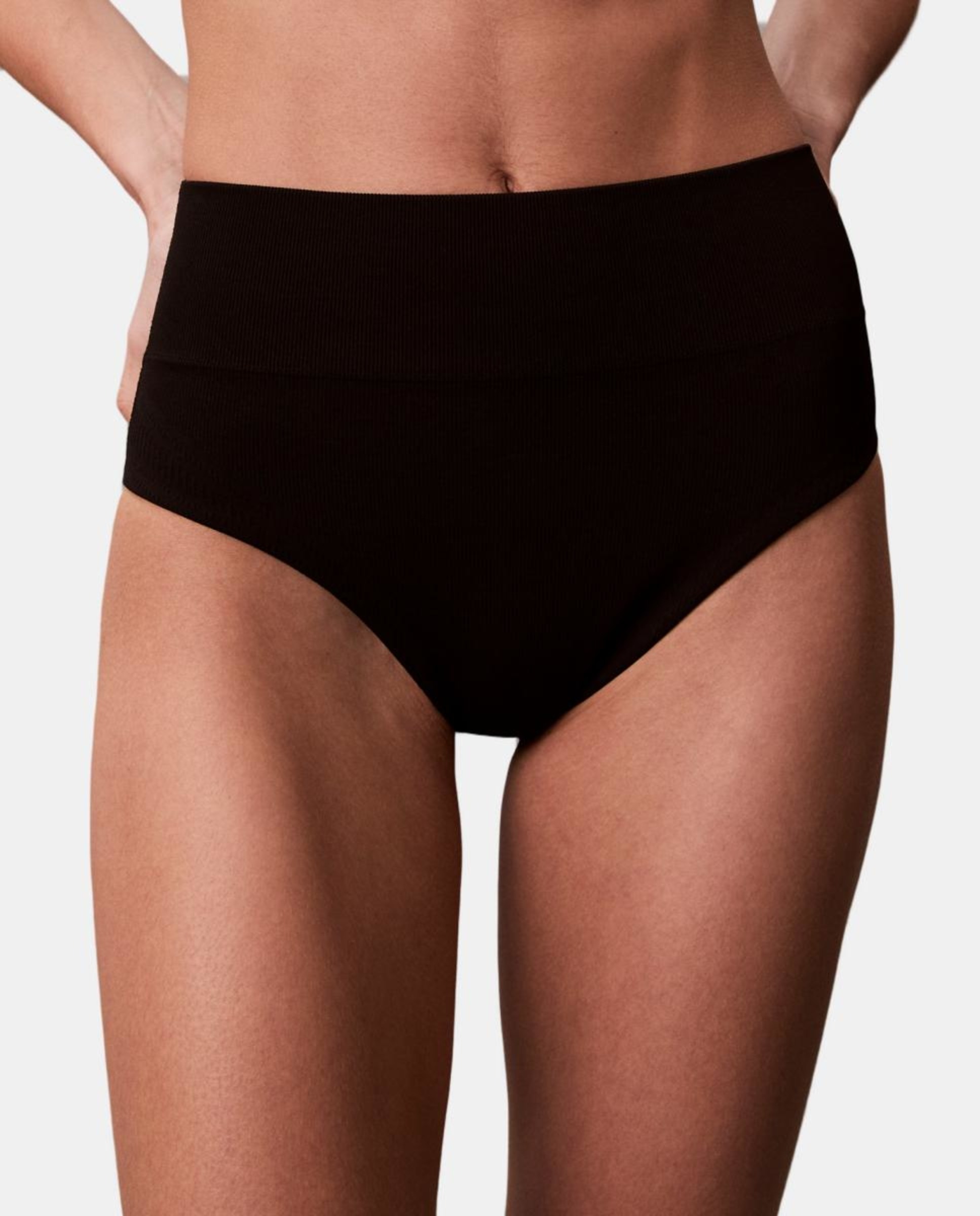 Imagem 0 de Parte de Baixo de Biquíni Shapewear com Cintura Subida