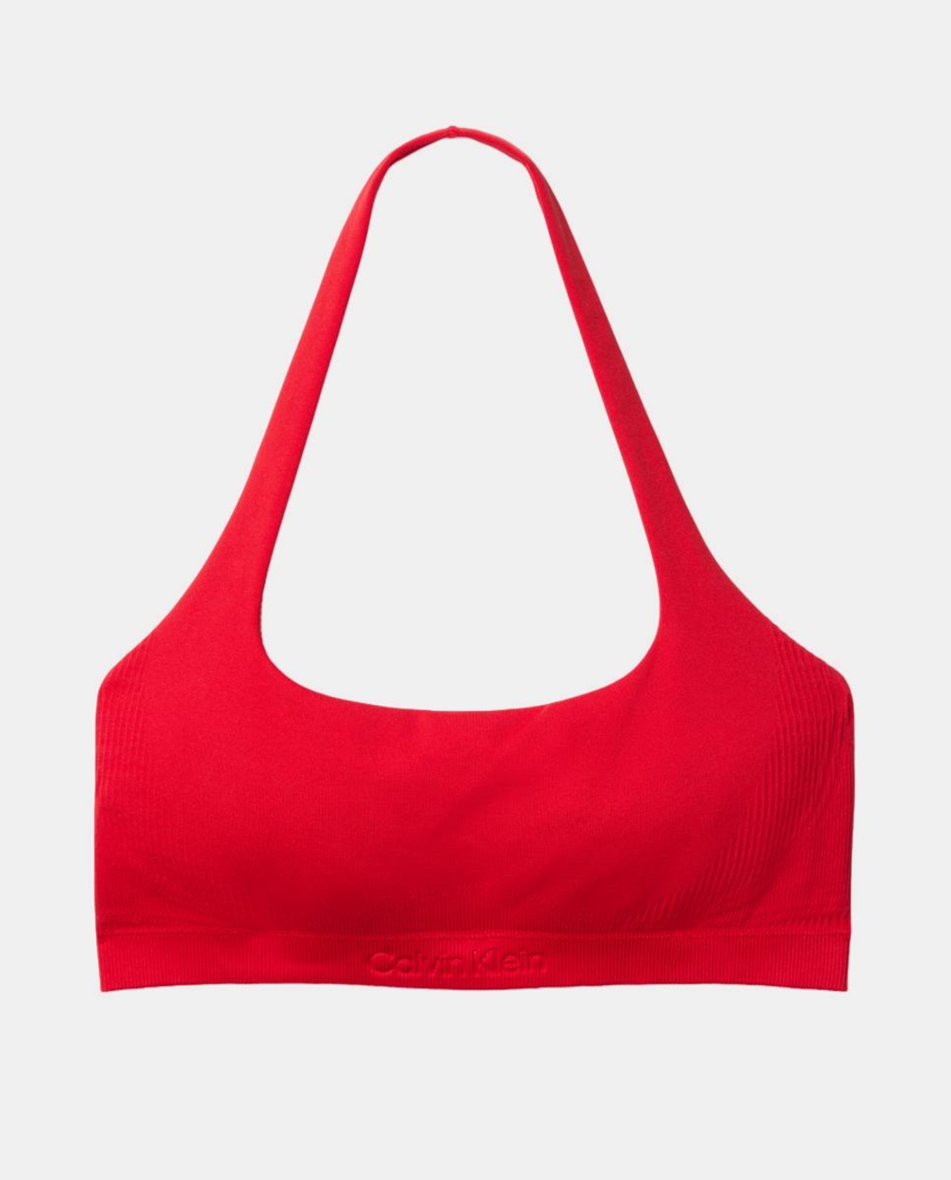Parte de Cima de Biquíni Halter Vermelho-5