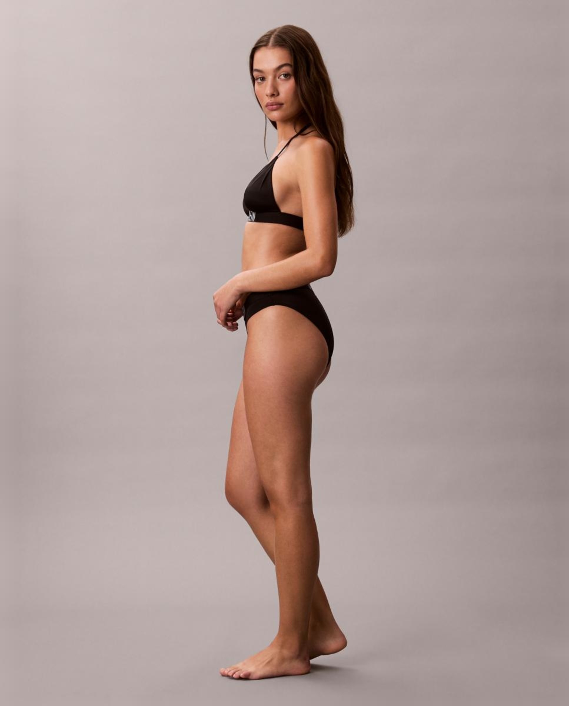 Parte de Cima de Biquíni Triangular Preto-2