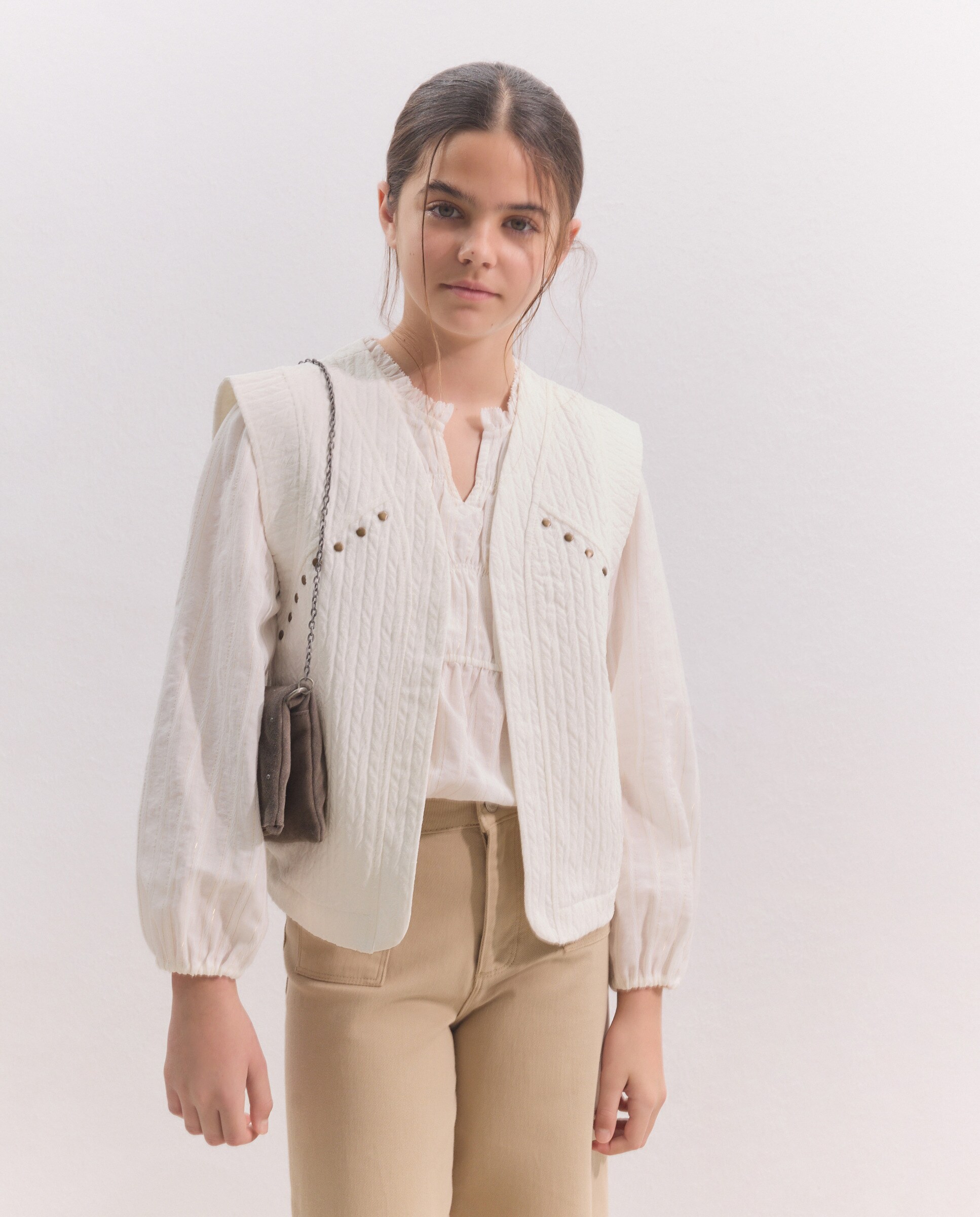 Colete com Cortes Ameixa-1