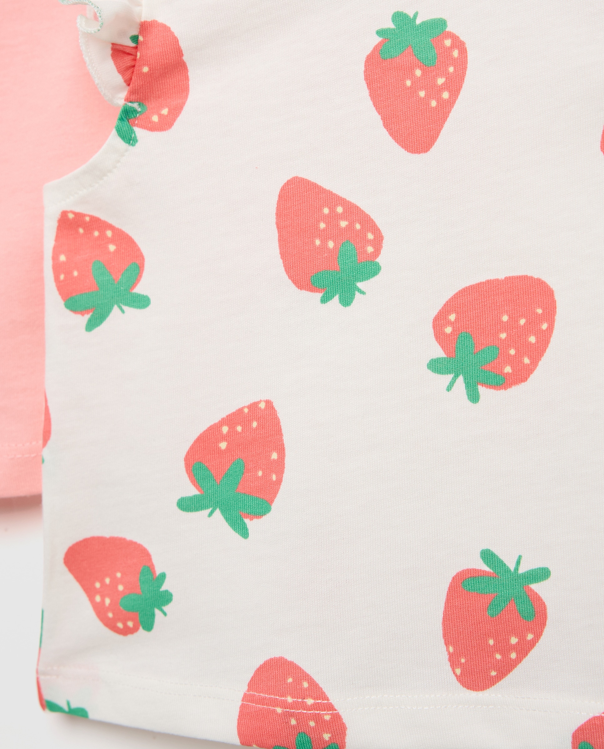 Pack de T-shirts sem Mangas de Bebé com Fantasia Baby El Corte Inglés Branco-3