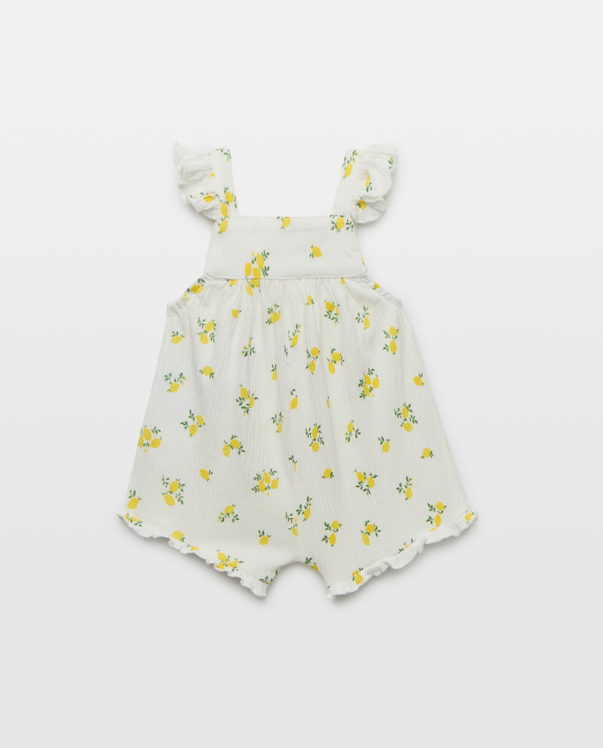 Macacão Curto de Bebé Baby El Corte Inglés Branco-2