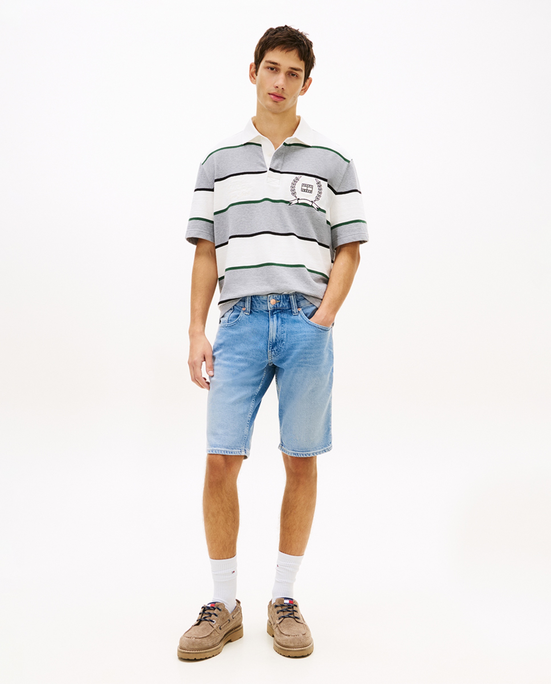 Imagem 0 de Bermudas Ronnie Regular Fit com Lavagem Média