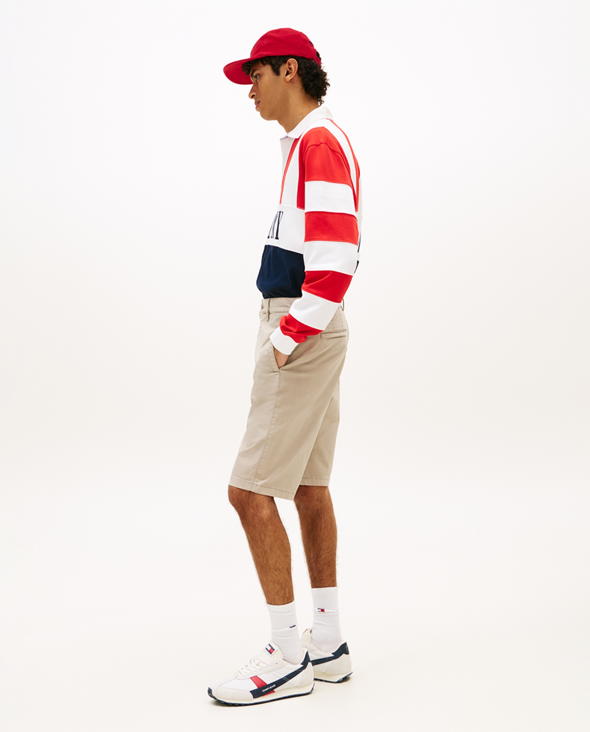 Calções Chino Otis Regular Fit Cinzento-5