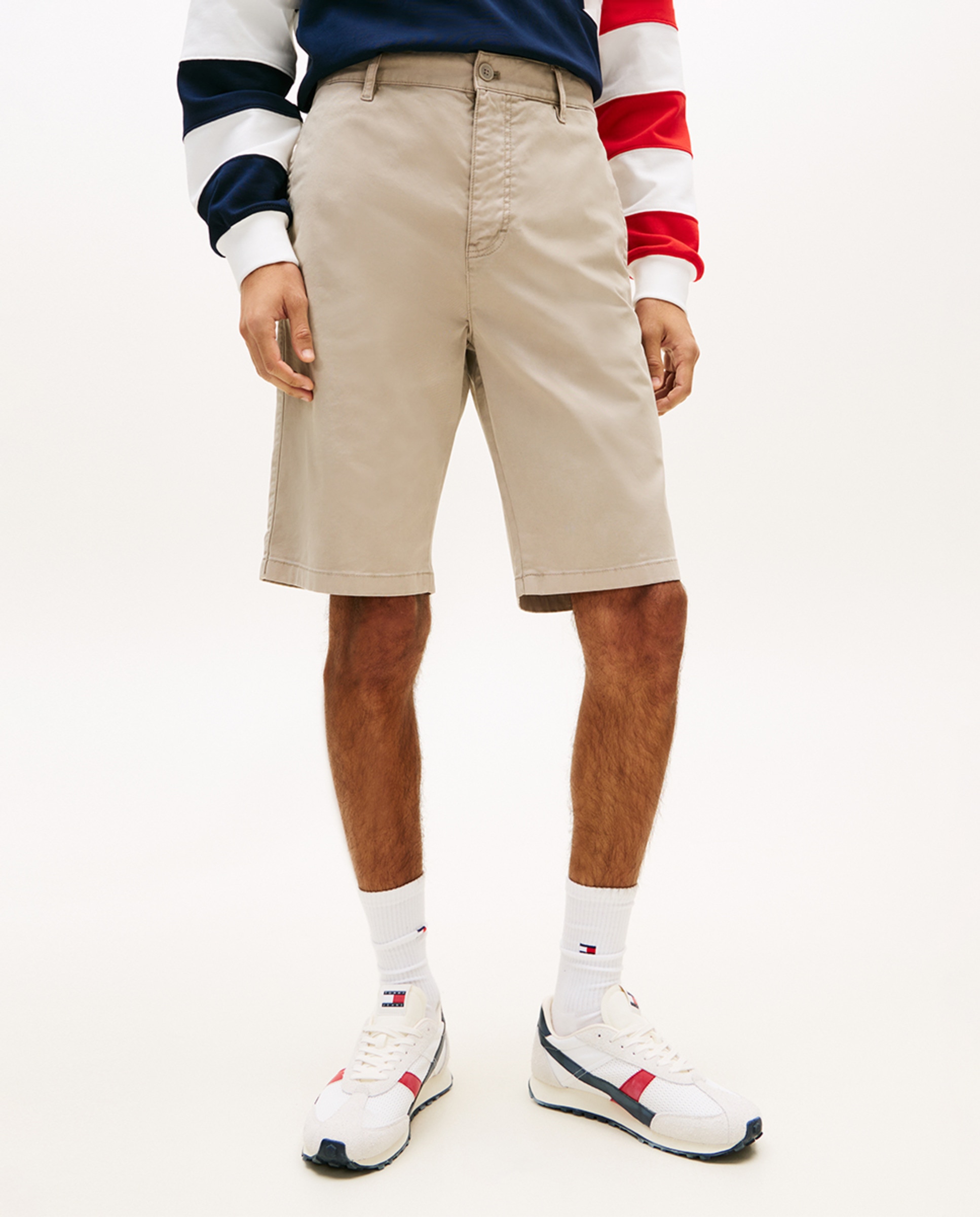 Calções Chino Otis Regular Fit Cinzento-2